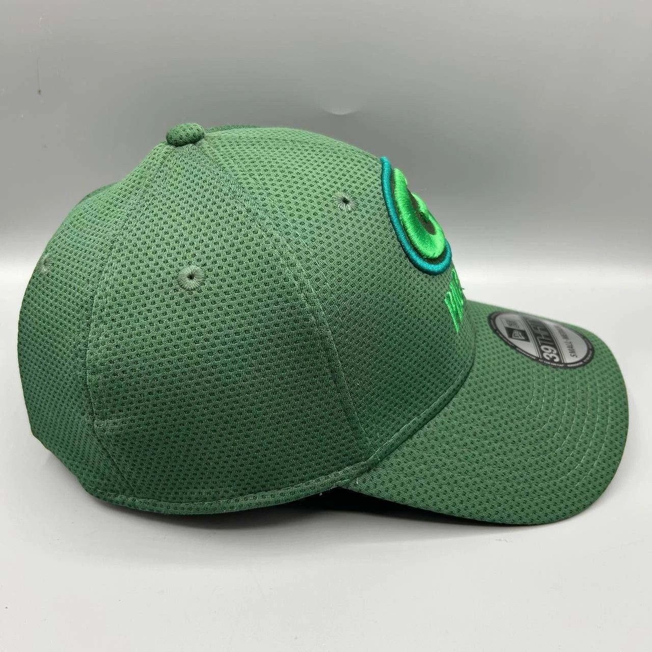 New Era Green Bay Packers Hat Men S-M Green NFL Stretch Fitted Size ONE SIZE - 2 Thumbnail