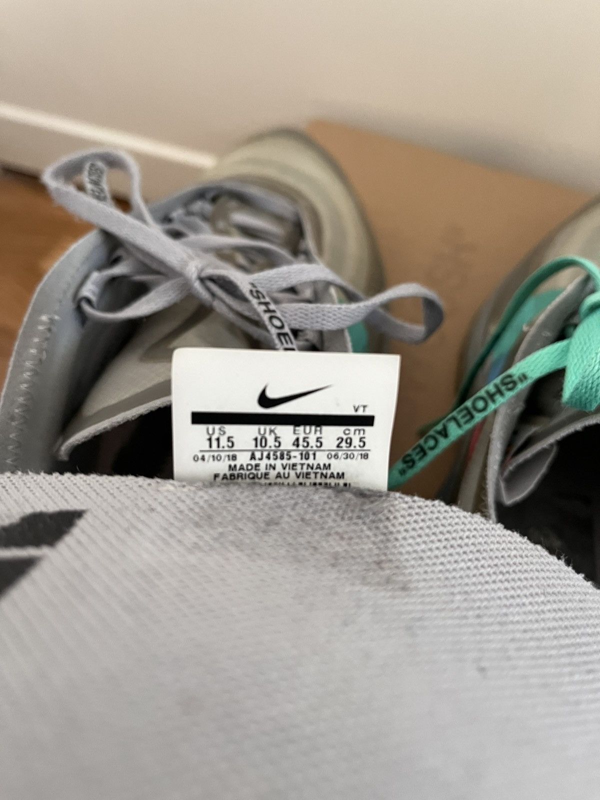 Nike Air max 97 Menta Size US 11.5 / EU 44-45 - 13 Thumbnail