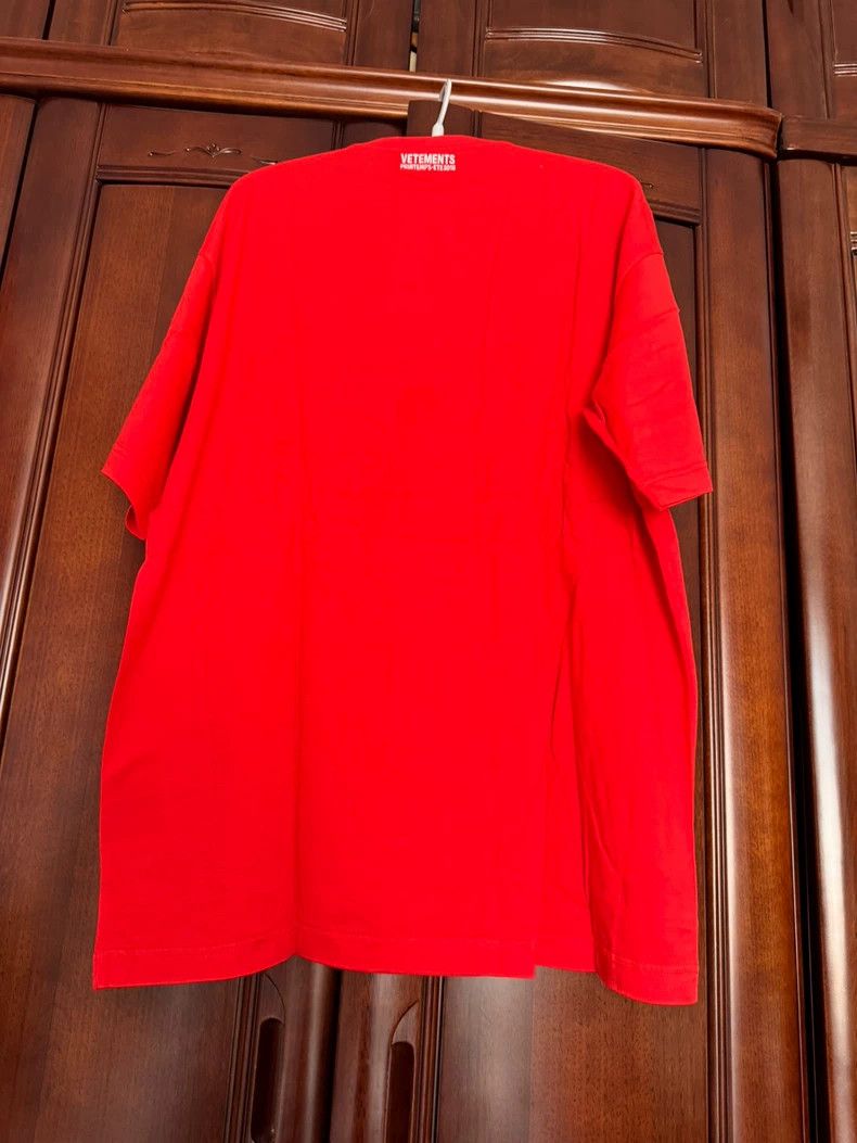 Vetements vetements size os Joint name of French flag short sleeves 2 Size US M / EU 48-50 / 2 - 2 Thumbnail
