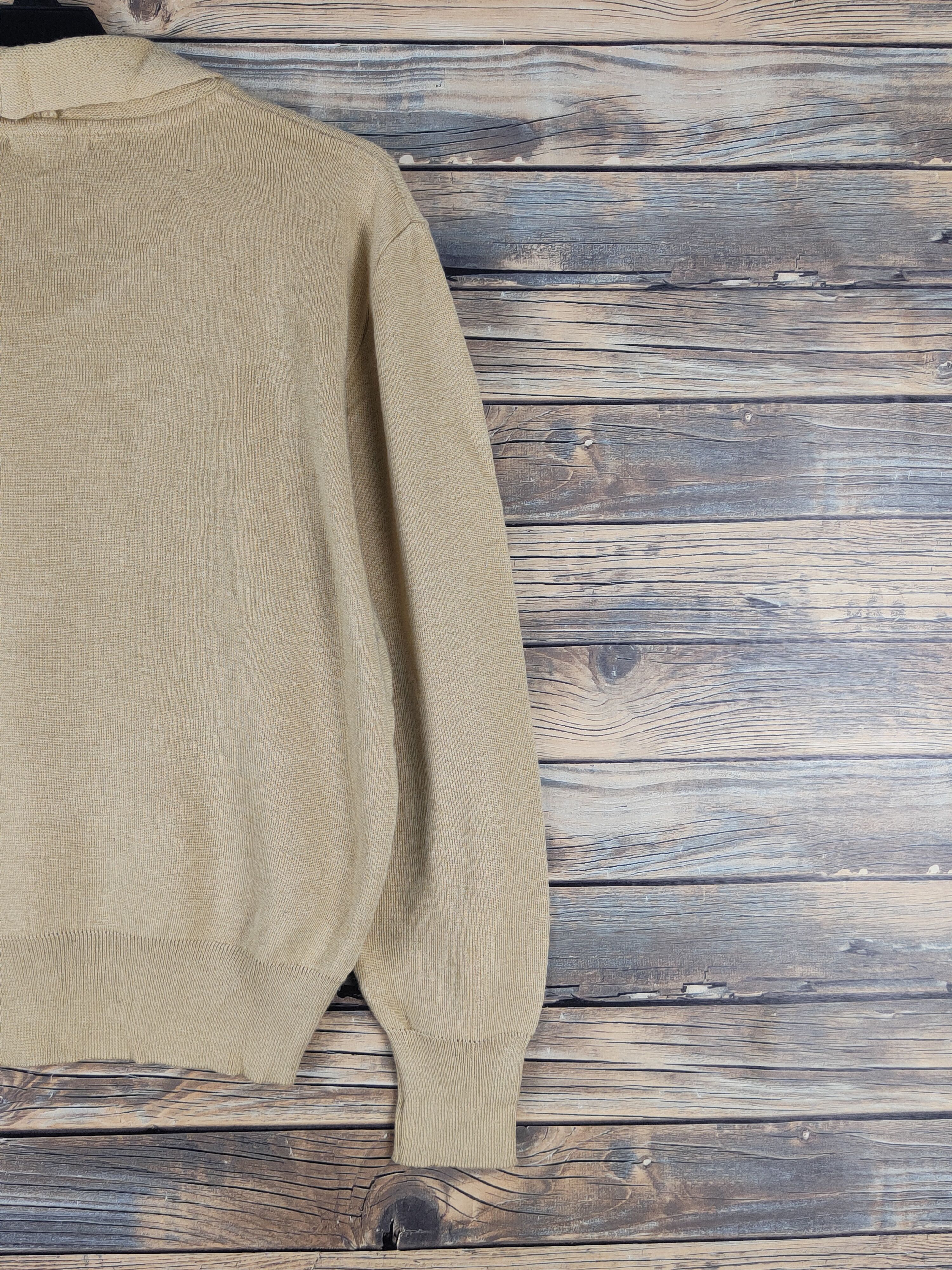 Vareuse Mustard Knitwear Crop Tops #W1364