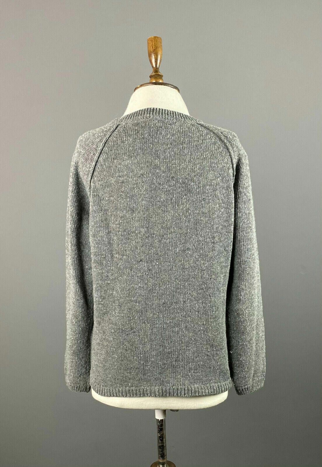 Nudie Jeans Ladies Nudie Jeans Grey Wool Blend Knited Sweater Size S Size US S / EU 44-46 / 1 - 6 Thumbnail