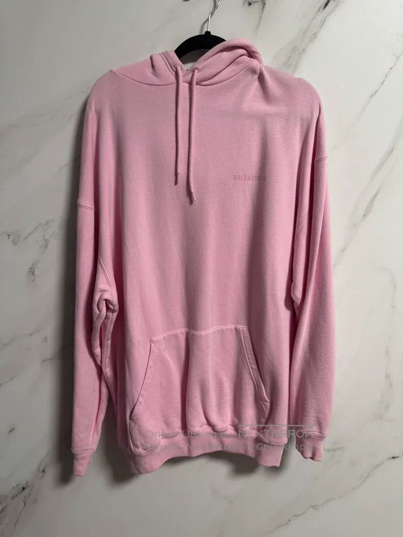 Balenciaga Balenciaga Pink hooded sweatshirt, size XS Size US XS / EU 42 / 0 - 1 Thumbnail