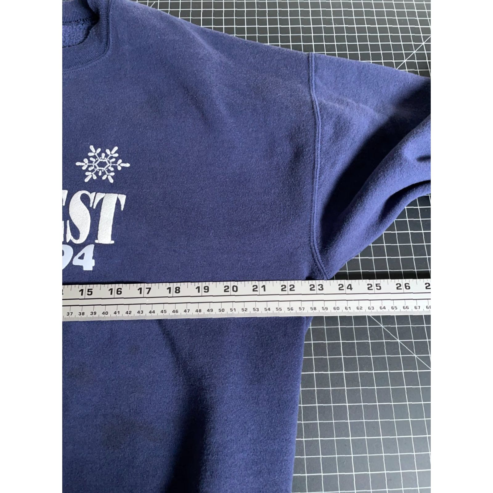 Jerzees 1994 Zehnder's Snowfest Sweatshirt Adult XL Blue Jerzees Frankenmuth Michigan Size US XL / EU 56 / 4 - 5 Thumbnail