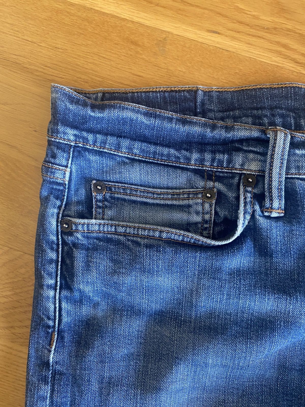 Edwin × Japanese Brand Vintage Edwin jeans facet denim japanese pants Size US 36 / EU 52 - 4 Thumbnail