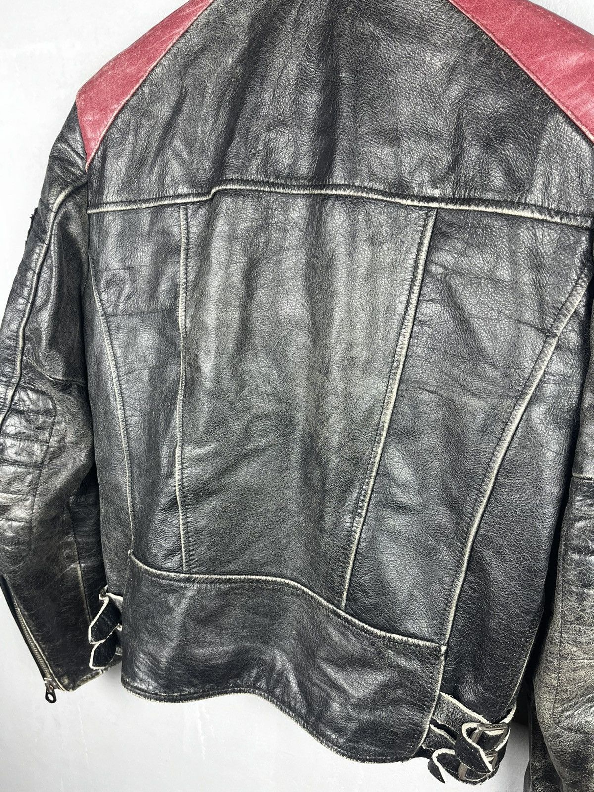 Replay Replay racing leather jacket size L y2k Size US L / EU 52-54 / 3 - 16 Thumbnail