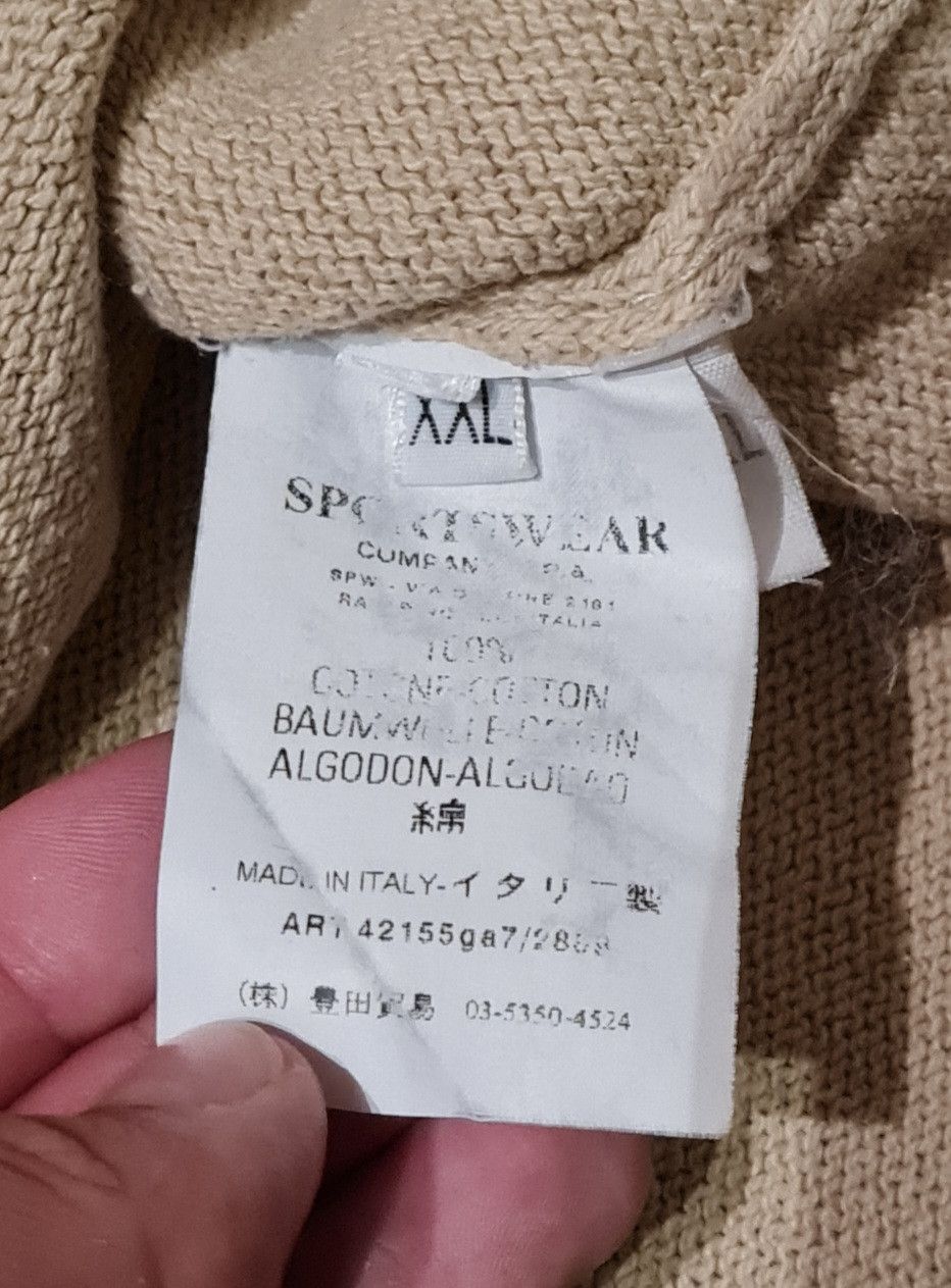Stone Island Vintage Stone Island Spellout Knit Sweatshirt 2005 XXL Size US XXL / EU 58 / 5 - 5 Thumbnail