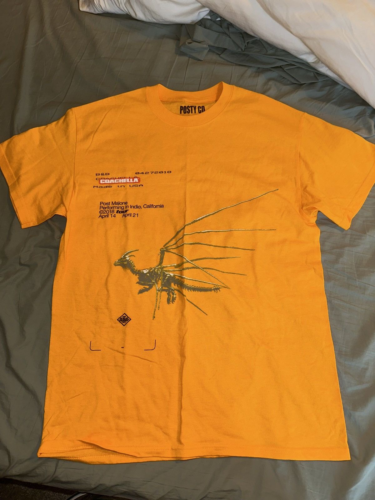 Rap Tees Post Malone Coachella Band Ter Size US M / EU 48-50 / 2 - 1 Preview
