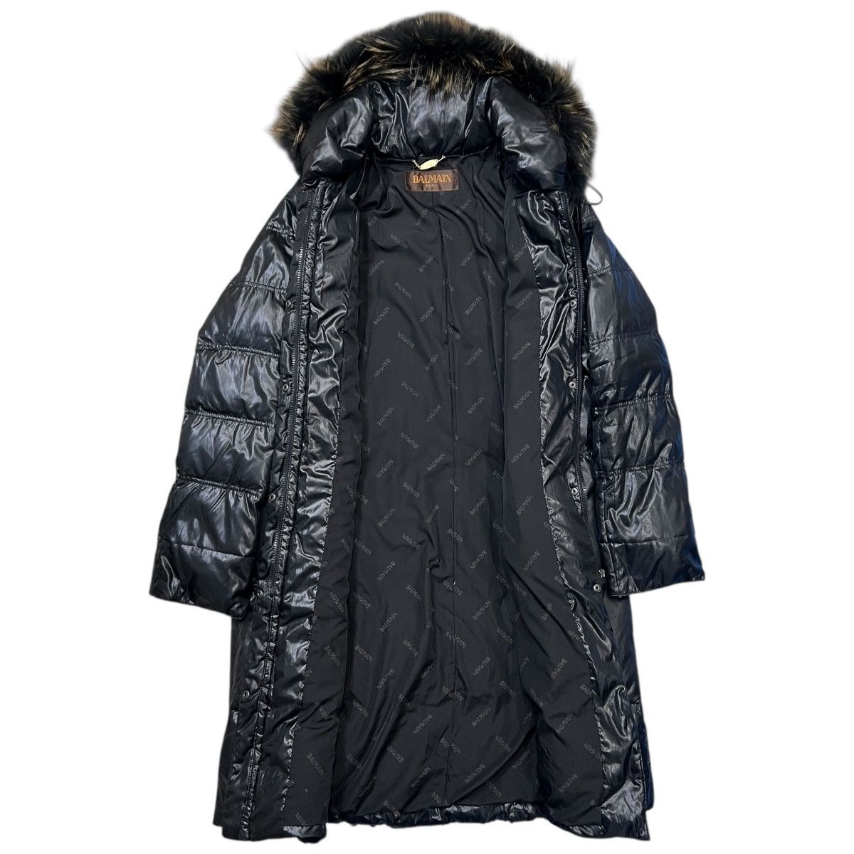Balmain BALMAIN Docking Fur Hoodie Padded Long Coat Size M / US 6-8 / IT 42-44 - 6 Thumbnail