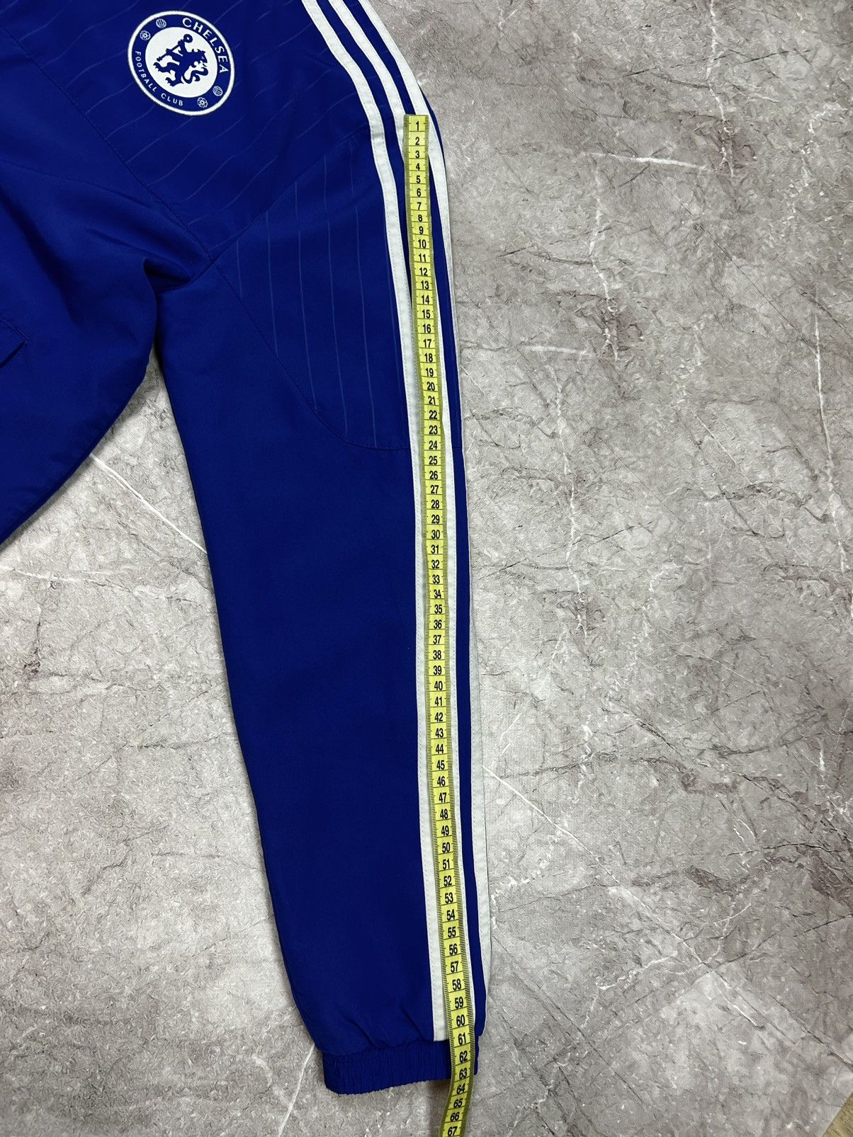 Adidas Adidas FC Chelsea Vintage Nylon Soccer Track Jacket Y2K Size US S / EU 44-46 / 1 - 19 Thumbnail
