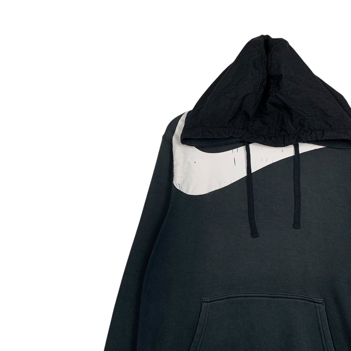 Nike Vintage Nike Swoosh Big Logo Pullover Hoodie Size US L / EU 52-54 / 3 - 6 Thumbnail