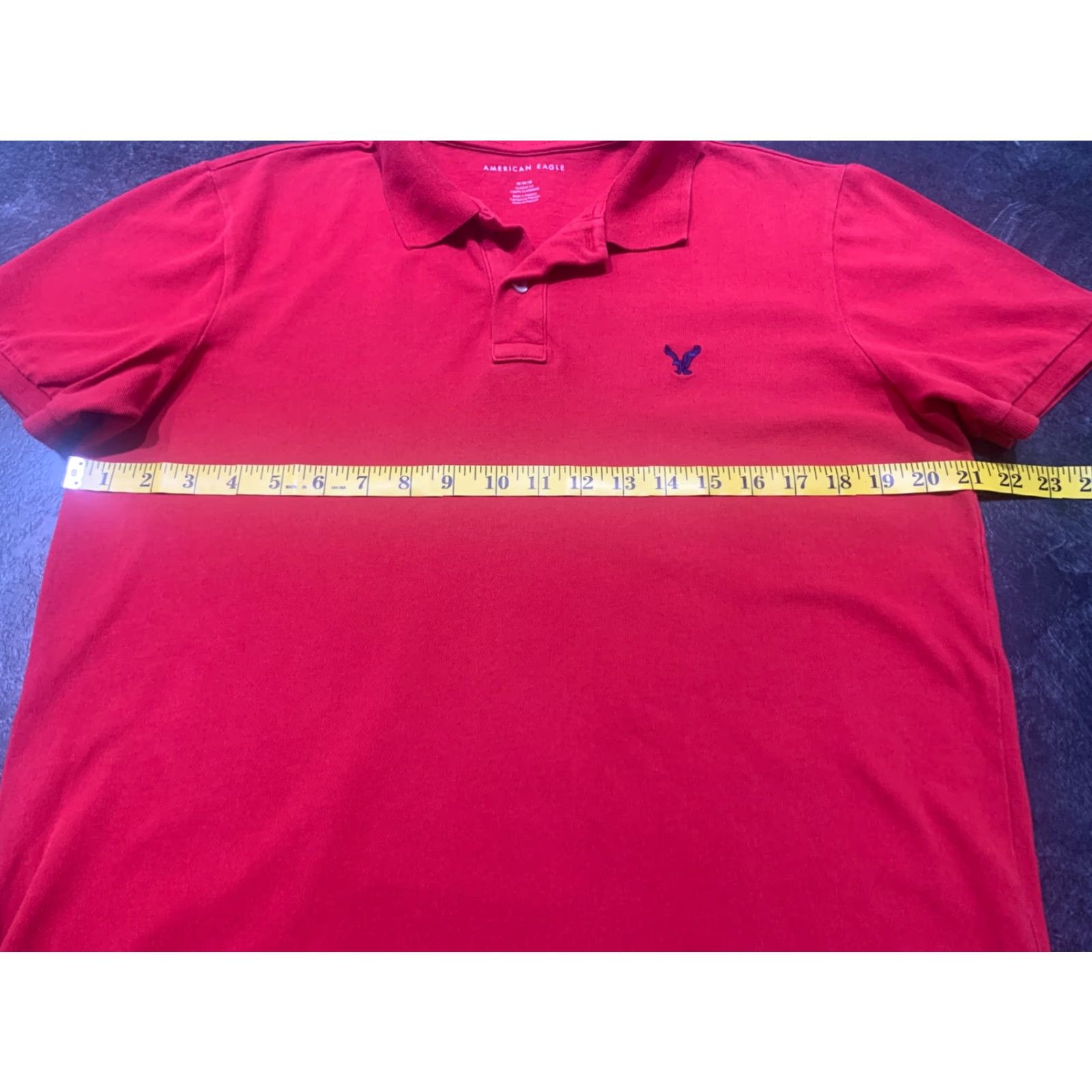 American Eagle Outfitters American Eagle Shirt Adult Medium Short Sleeve Button-Up Collared Casual Red Men's Regular Cotton All Seasons 90s? No (note: avoid adding decade) Size US M / EU 48-50 / 2 - 6 Thumbnail