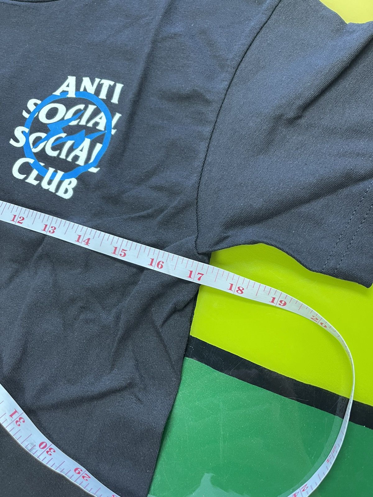 Anti Social Social Club × Fragment Design Anti Social Social Club X Fragment Blue Bolt T-shirt Size US S / EU 44-46 / 1 - 5 Thumbnail