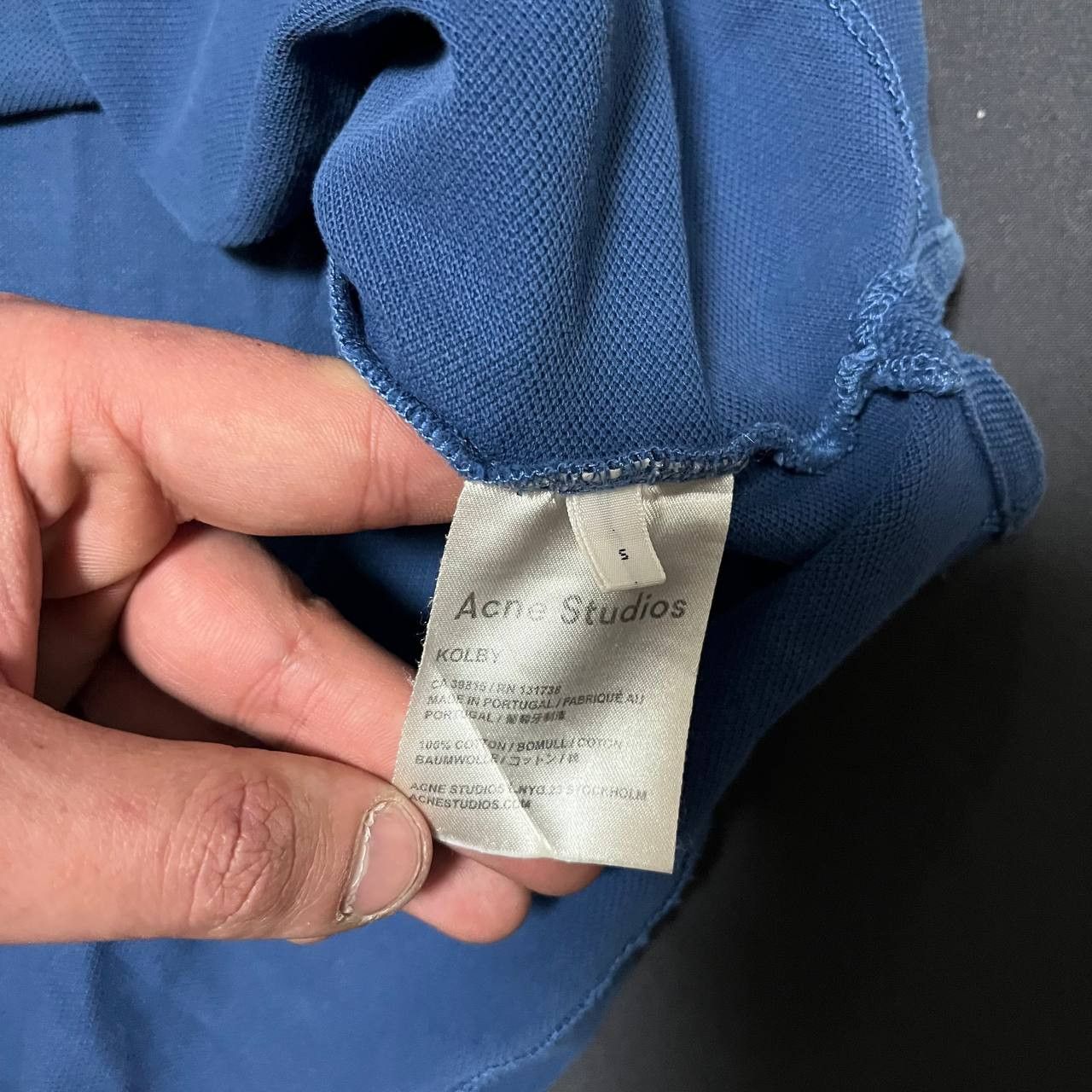 Acne Studios Acne Studios Polo Face logo Size US S / EU 44-46 / 1 - 5 Thumbnail