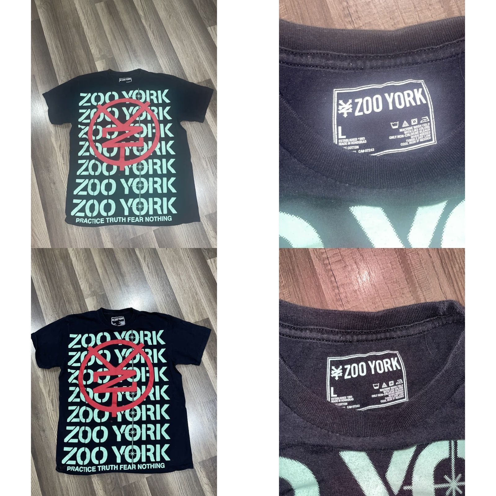 Zoo York Zoo York T-Shirt L Men Black Size US L / EU 52-54 / 3 - 8 Thumbnail