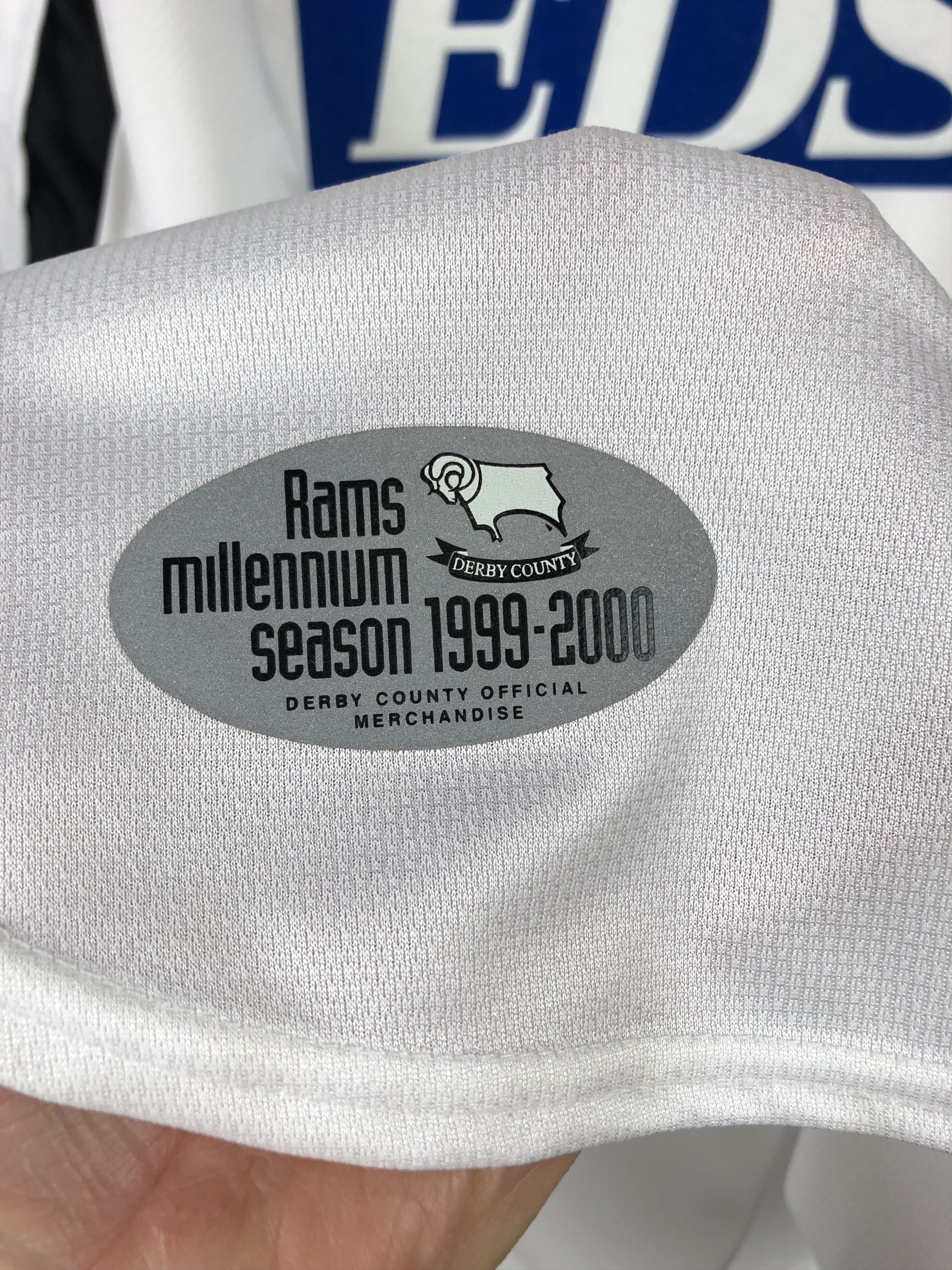 Vintage Derby County football shirt 1999 Soccer #1 Jersey Tee Hype Size US XL / EU 56 / 4 - 6 Thumbnail