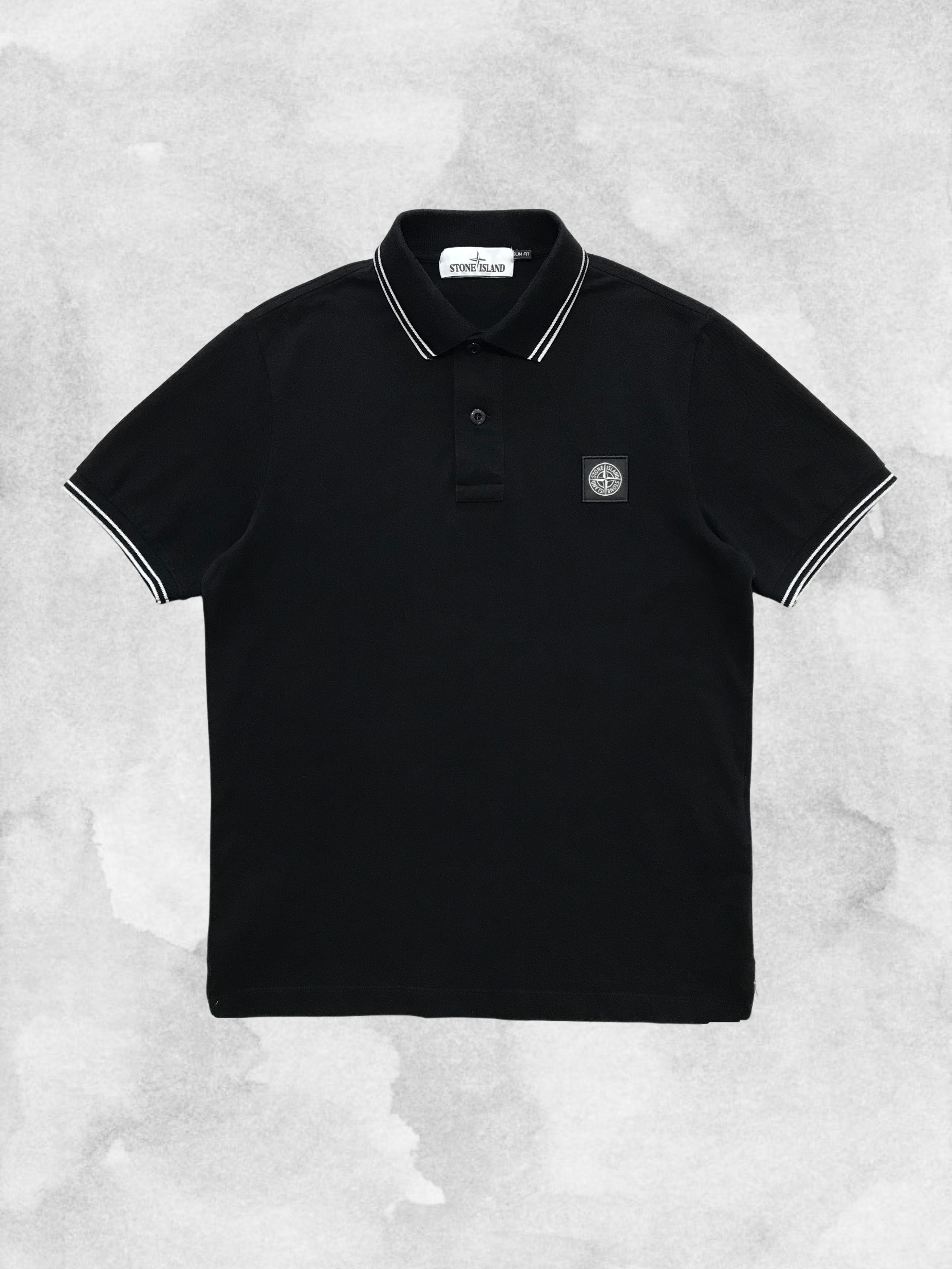 Stone Island STONE ISLAND Patch Program Polo Shirt Tee T-Shirt Black Size US S / EU 44-46 / 1 - 1 Thumbnail