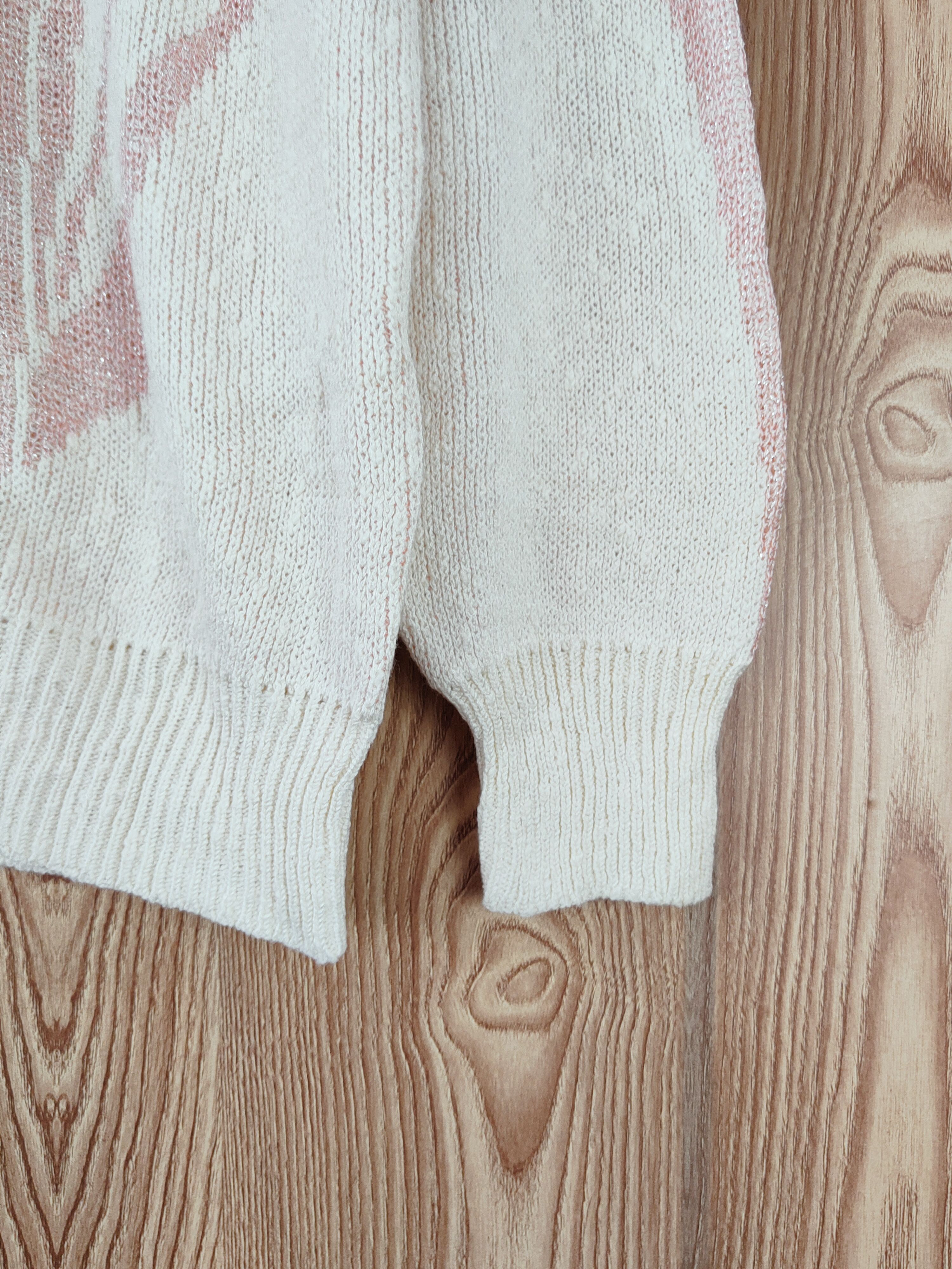 Homespun Knitwear × Japanese Brand Fashion and Village Cream Knitwear Cardigan #W832 Size M / US 6-8 / IT 42-44 - 6 Thumbnail