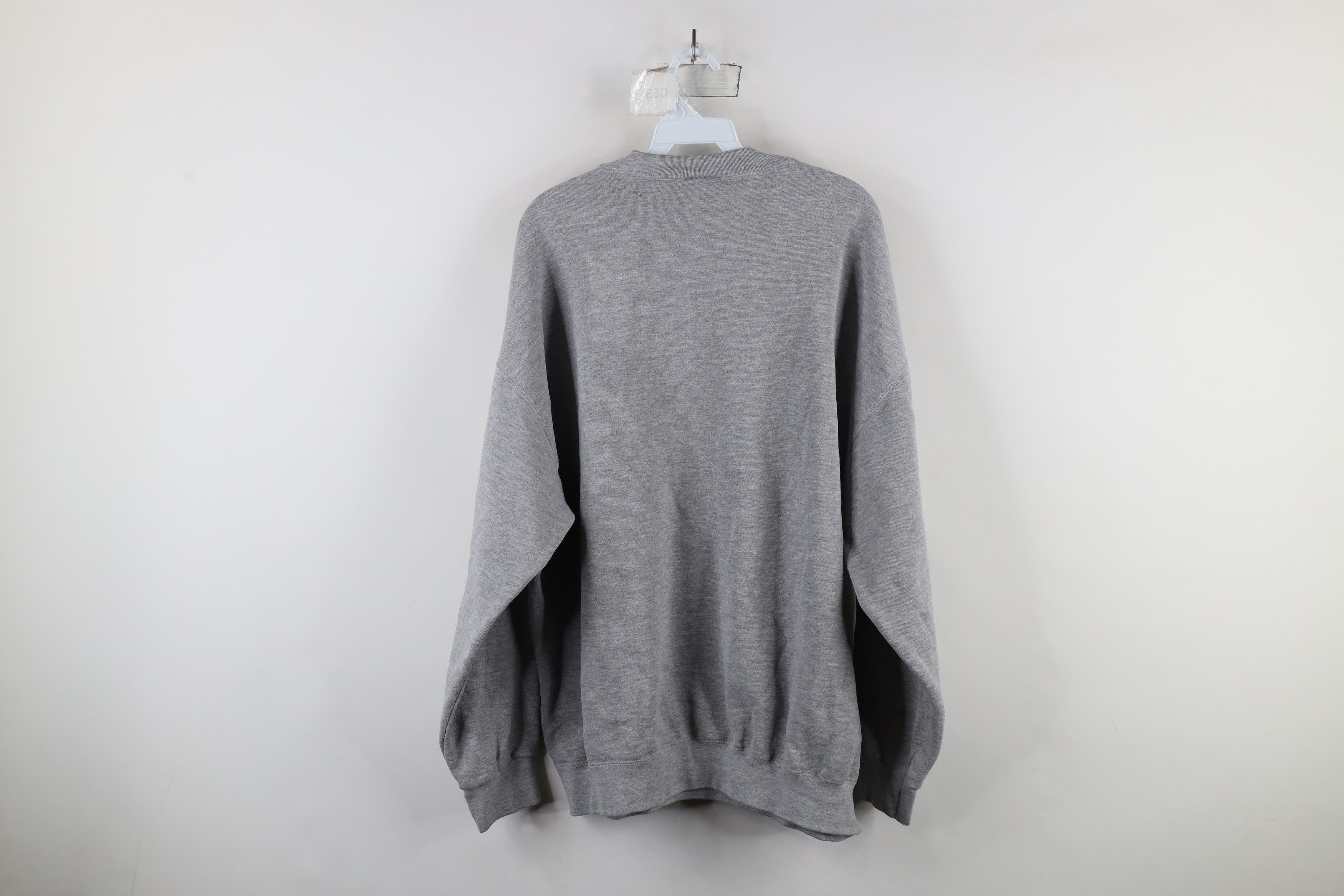 Disney × Vintage Vintage 90s Disney Winnie the Pooh Box Logo Sweatshirt Gray Size 3XL / US 20-22 - 12 Thumbnail
