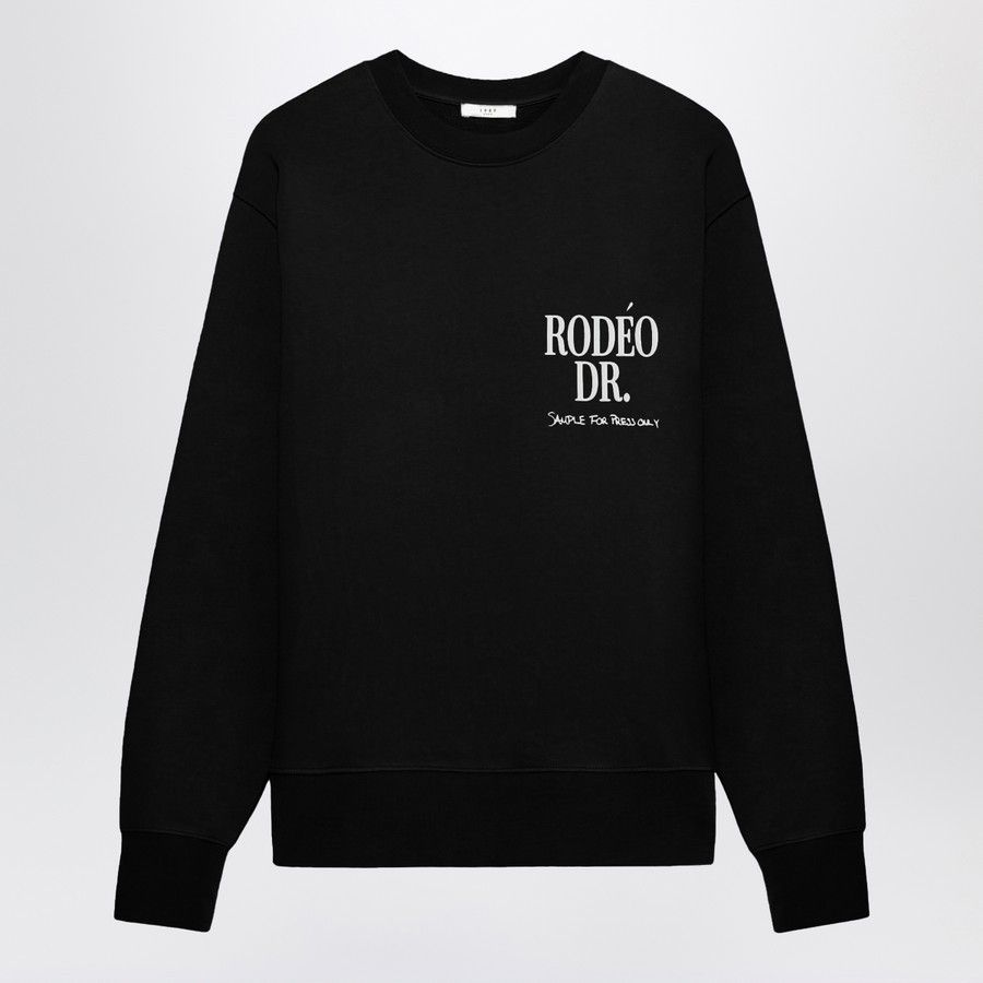 1989 STUDIO o1d2blof1124 Crew-neck Sweatshirt in Black Size US L / EU 52-54 / 3 - 1 Thumbnail