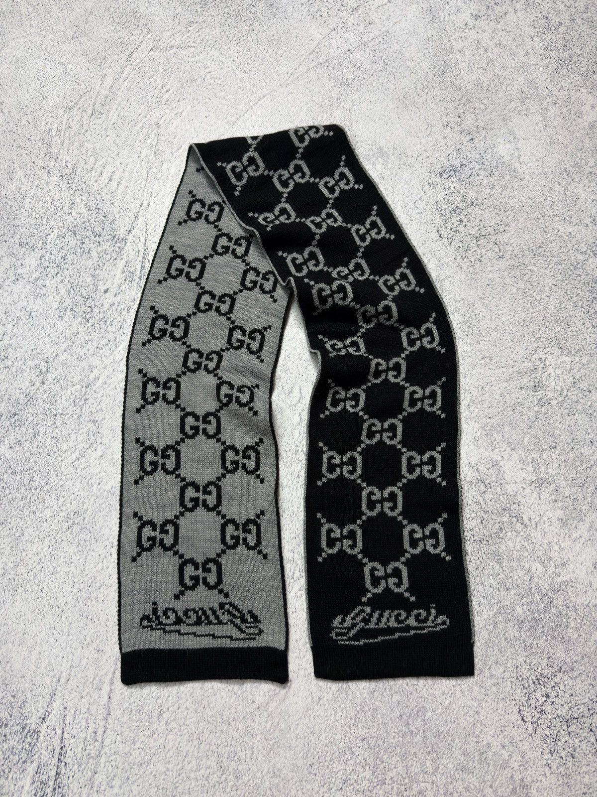 Gucci Gucci GG Monogram Scarf Size ONE SIZE - 8 Thumbnail