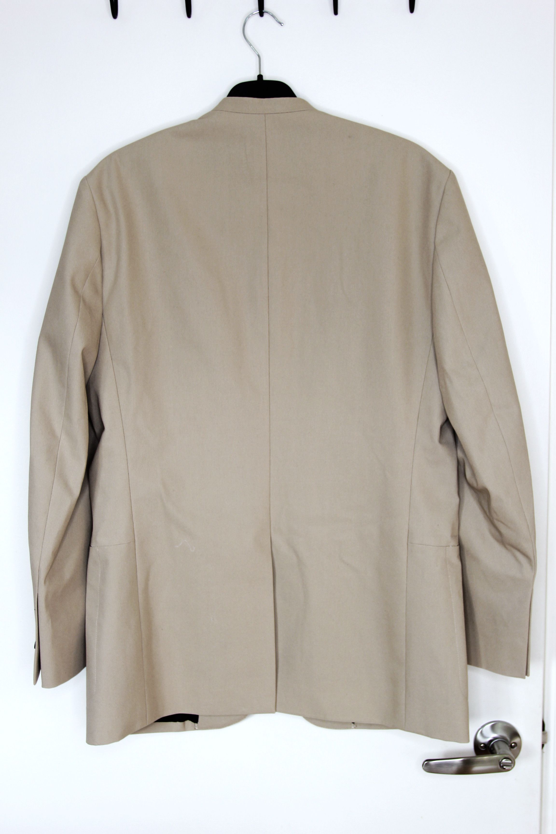 Other BNWT SS24 ECOLE DE PENSEE NO COLLAR JACKET 48 Size US M / EU 48-50 / 2 - 3 Thumbnail
