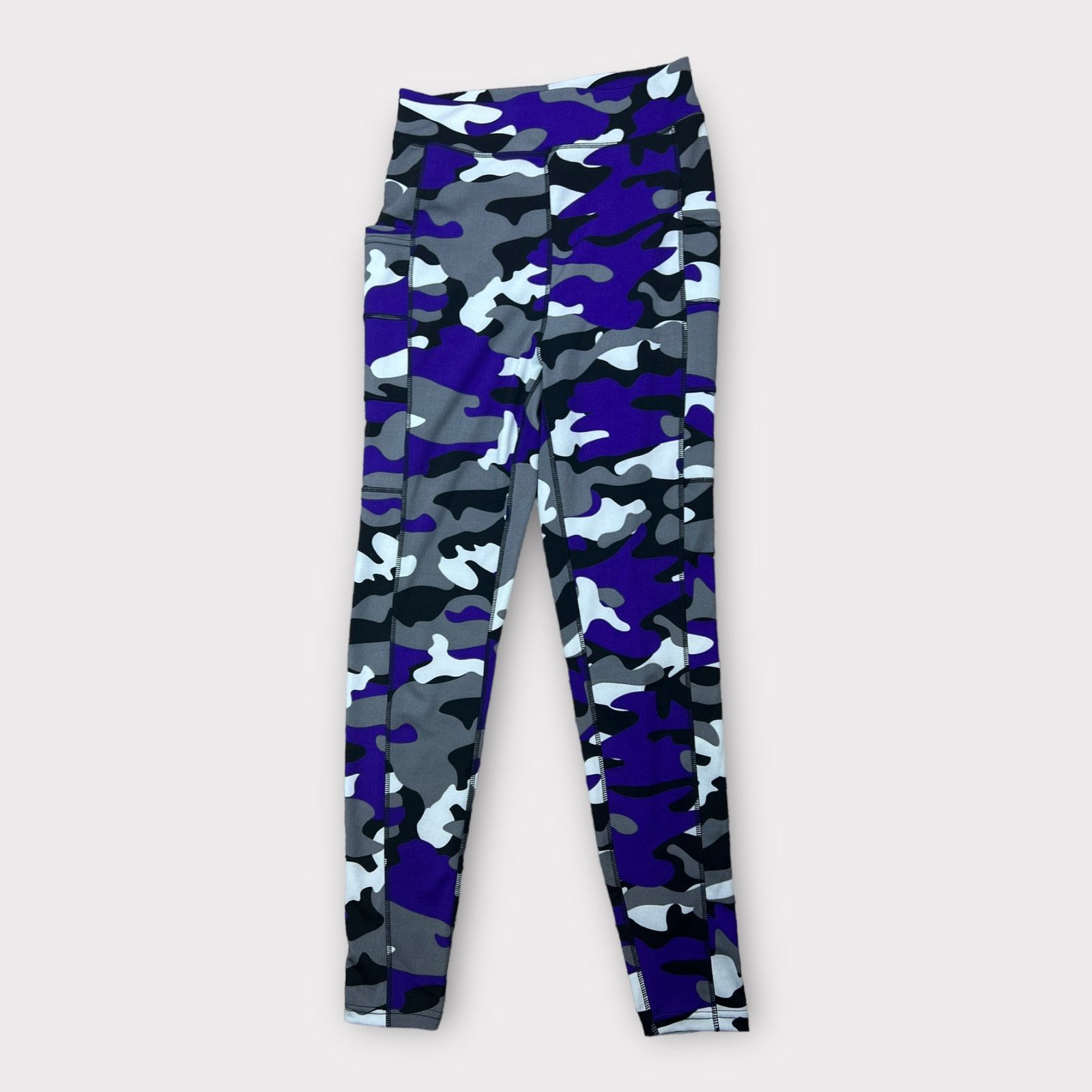 Nordstrom Pop Fit | Stella Purple Camo Leggings | Medium Size 30" / US 8 / IT 44 - 5 Thumbnail