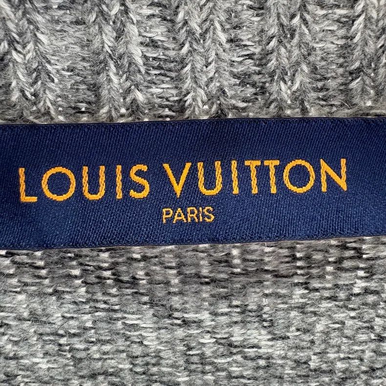 Louis Vuitton Louis Vuitton Bullet screen logo grey sweater Size US M / EU 48-50 / 2 - 5 Thumbnail
