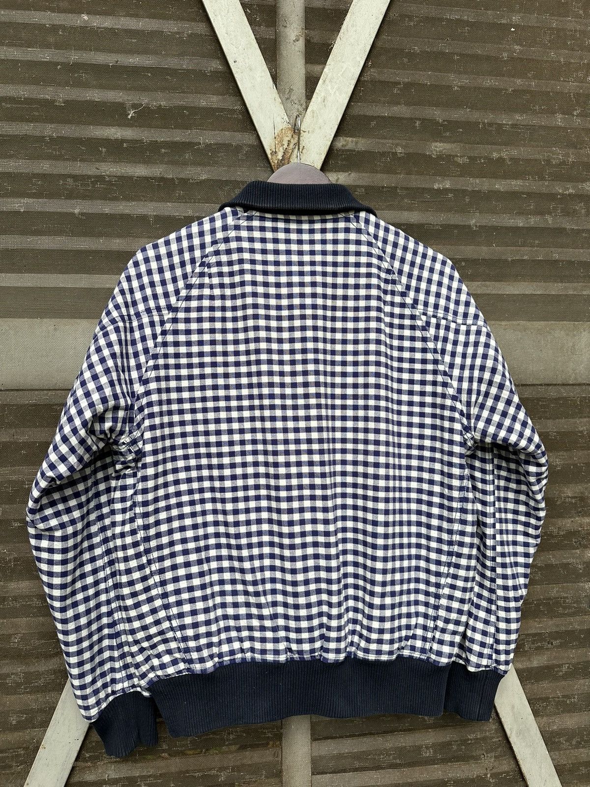 Japanese Brand 👹Rodeo Crowns Checked Reversible Bomber Jacket Size US M / EU 48-50 / 2 - 11 Thumbnail