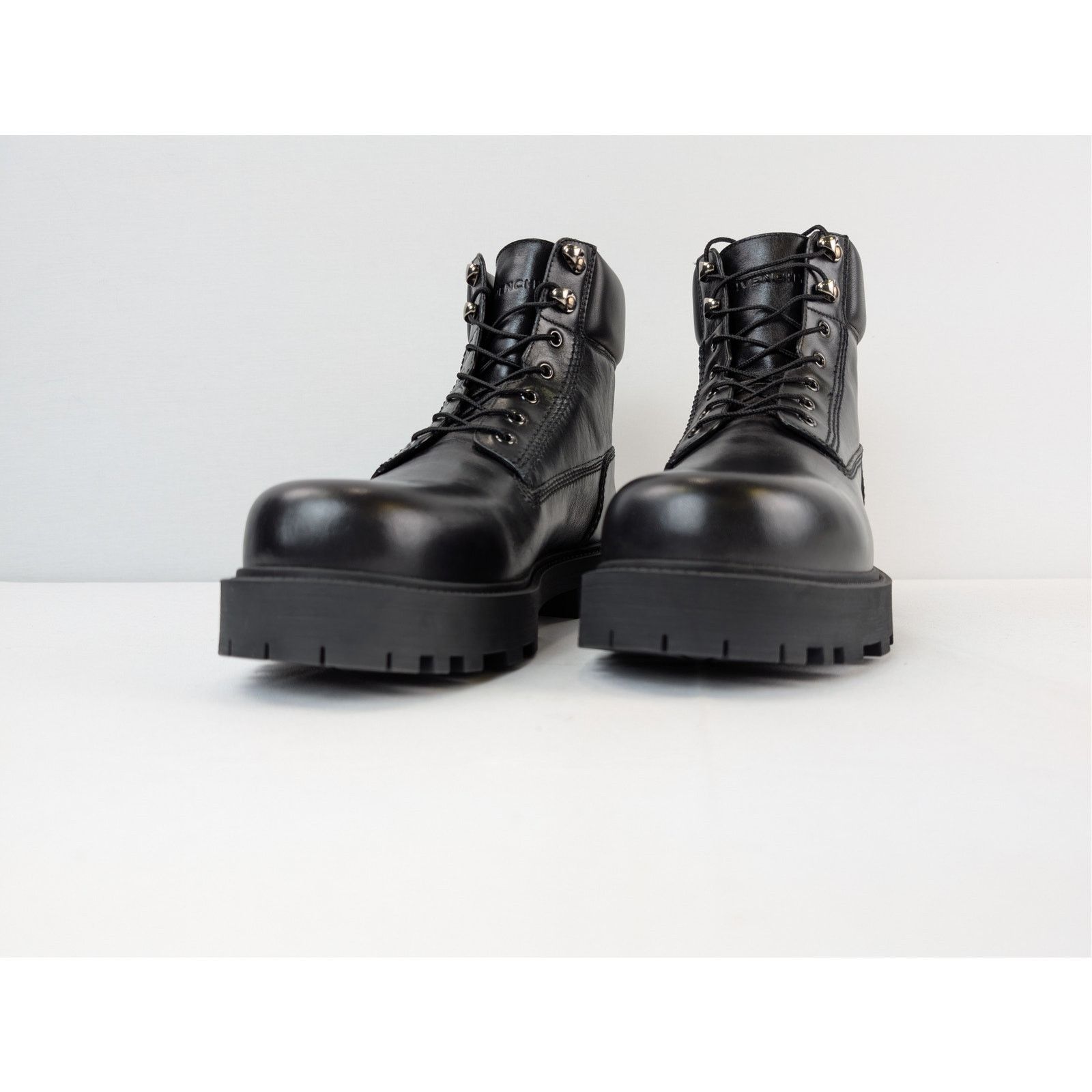 Givenchy o1rshd1 Show Lace-Up Boots in Black Size US 10 / EU 43 - 7 Thumbnail