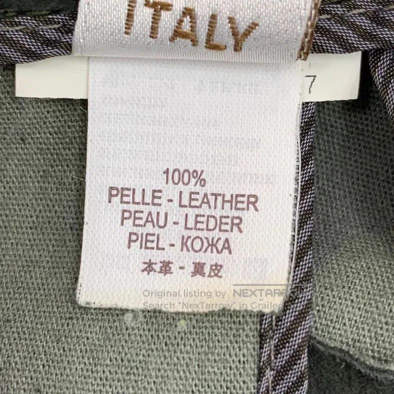 Brunello Cucinelli Brunello Cucinelli Leather Casual Pants. Size US 38 / EU 54 - 8 Thumbnail