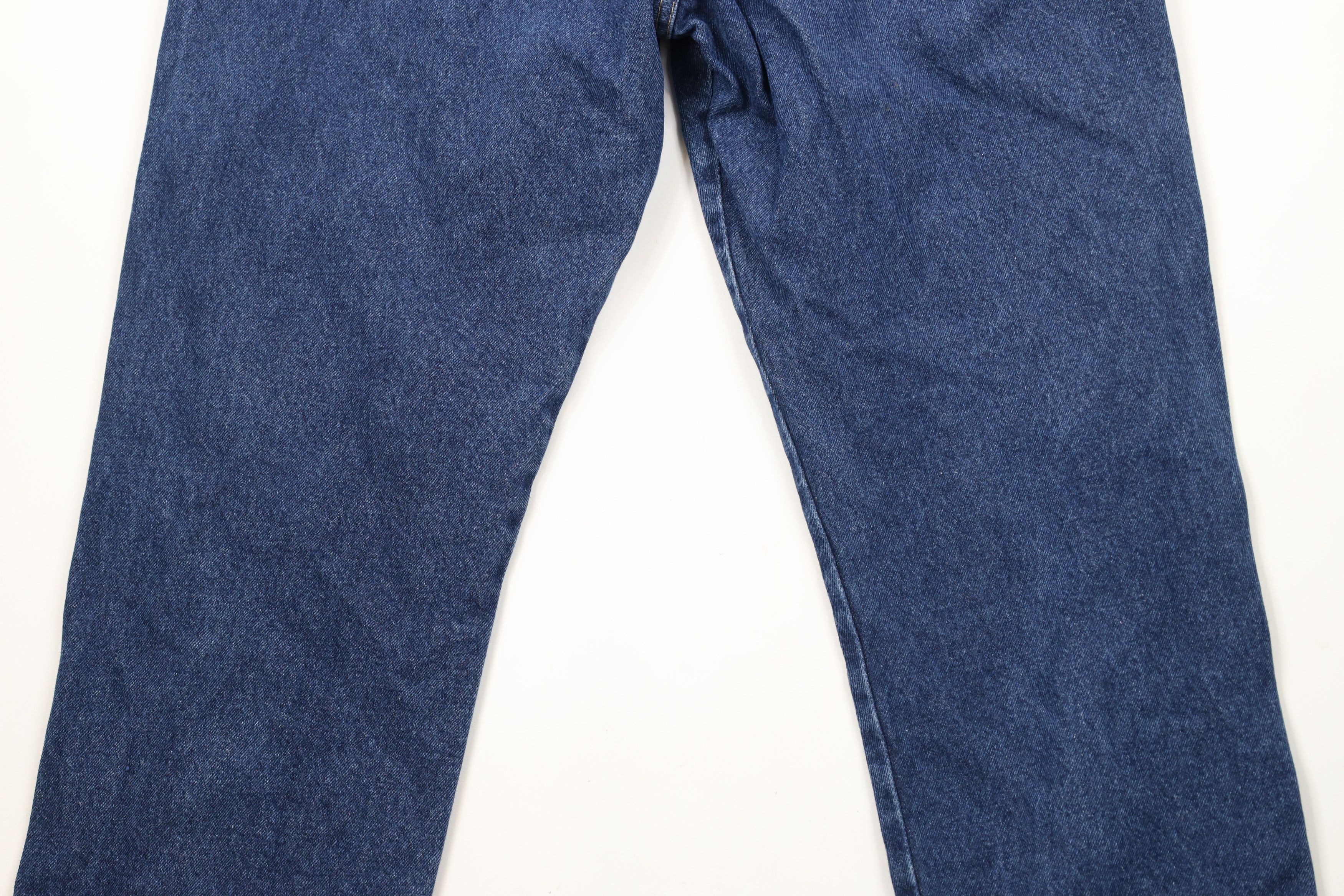 Cabelas × Vintage Vintage Cabelas Heavyweight Flannel Lined Denim Jeans Blue Size US 36 / EU 52 - 11 Thumbnail