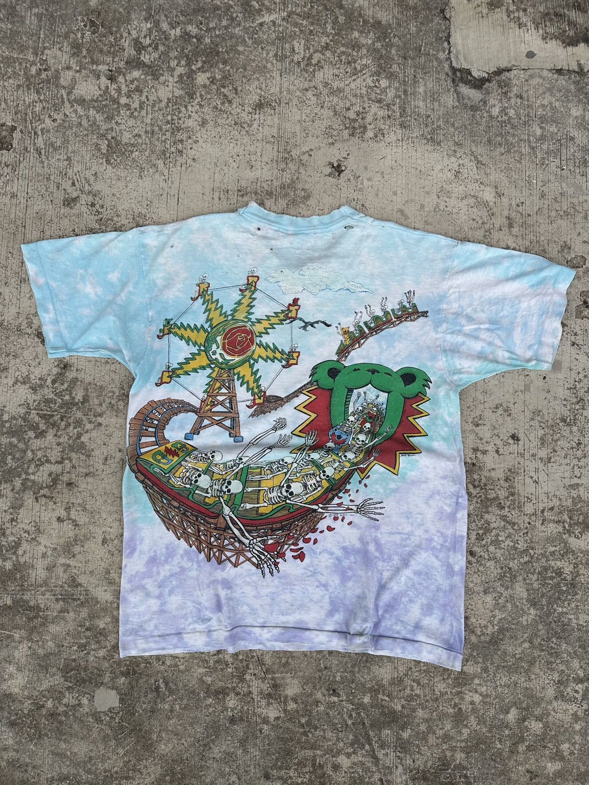 Grateful Dead × Liquid Blue Vintage 1993 Liquid Blue Grateful Dead Tee Size US L / EU 52-54 / 3 - 2 Thumbnail