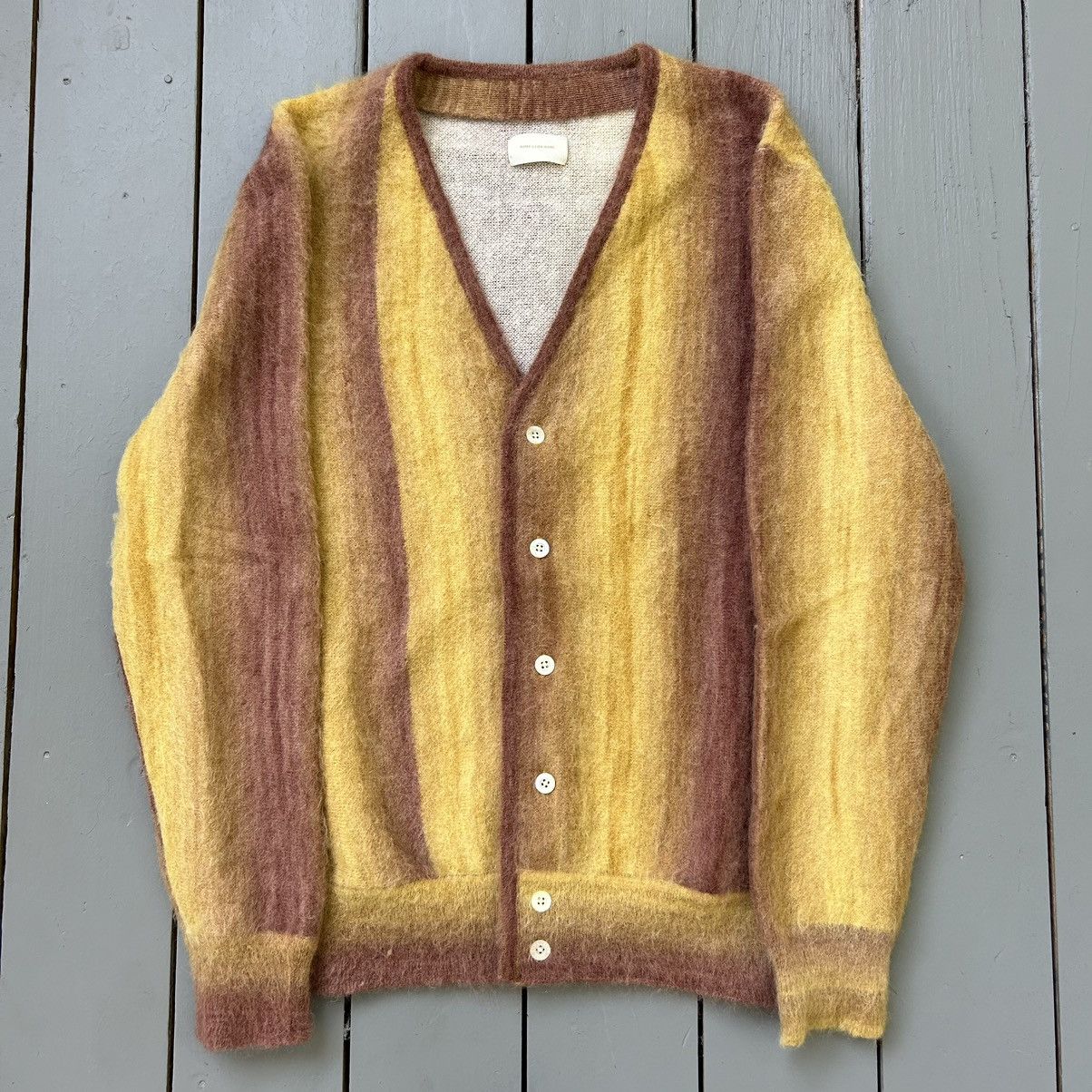 Aime Leon Dore Ombré Mohair Cardigan