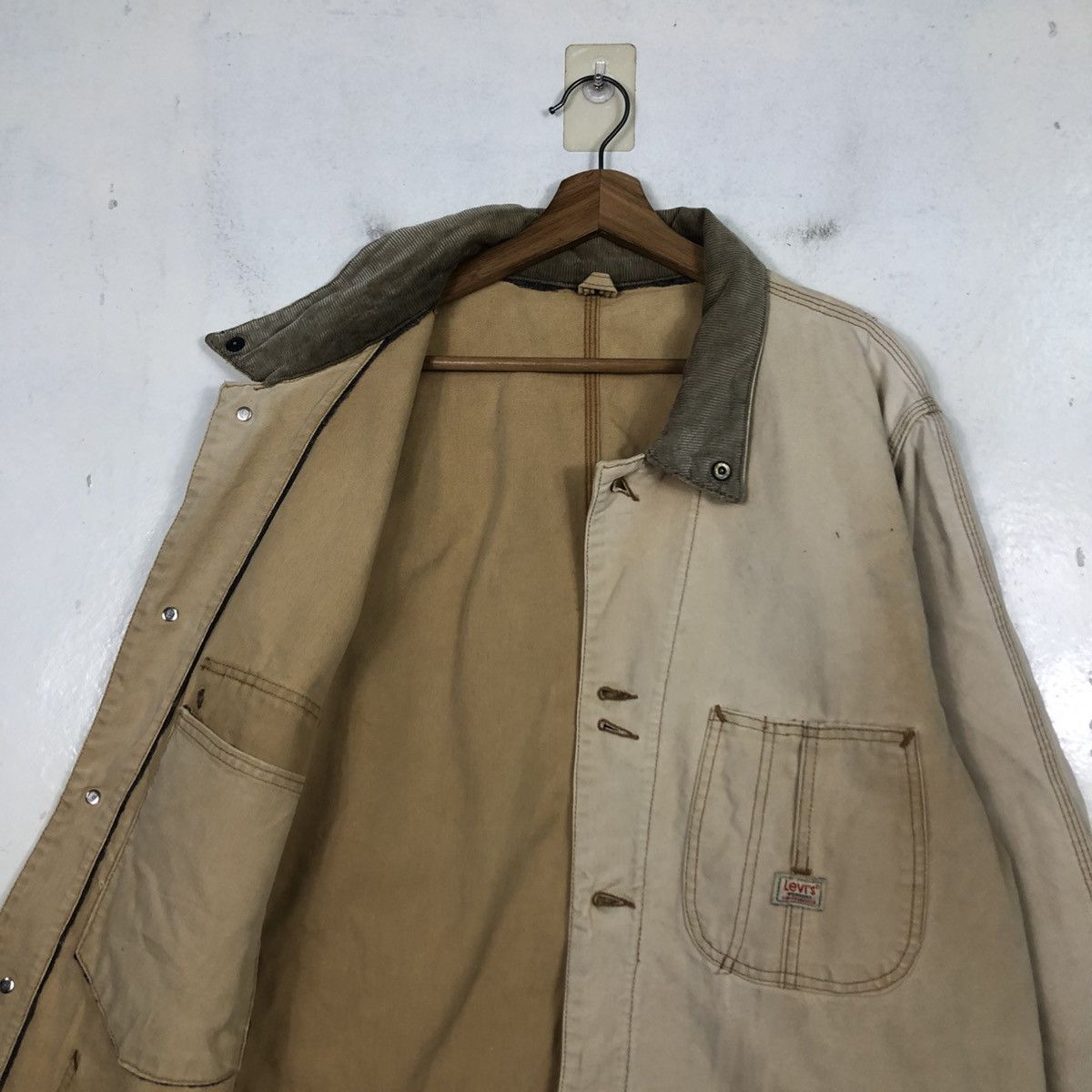 Levi's 📌Vintage Chore Jacket Duck Canvas Levi's Multi Pocket Size US M / EU 48-50 / 2 - 14 Thumbnail