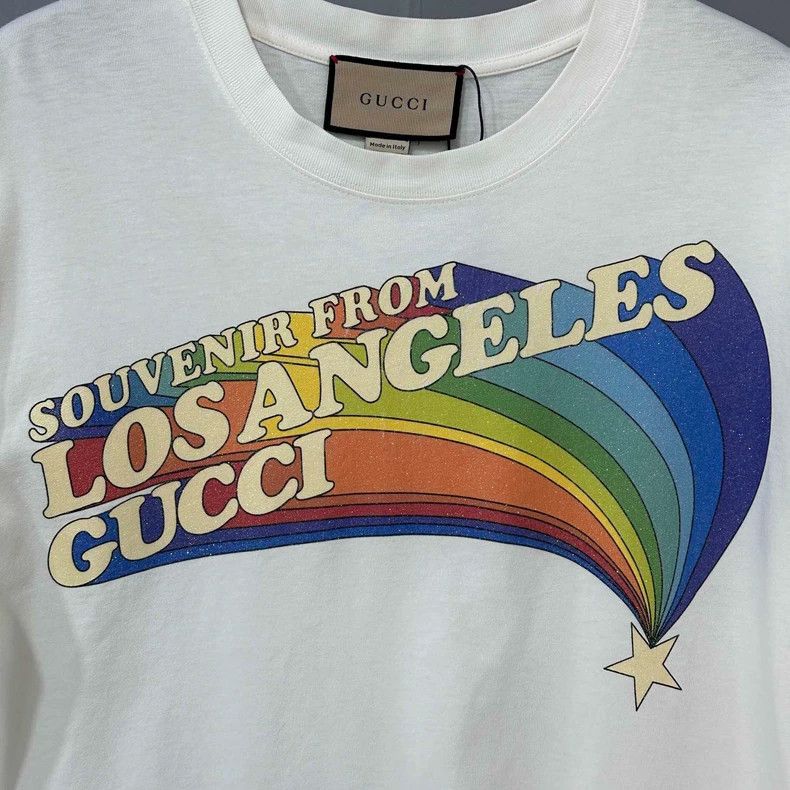 Gucci Gucci Rainbow glitter pink short sleeves 2506-Nextarrow Size US XS / EU 42 / 0 - 3 Thumbnail