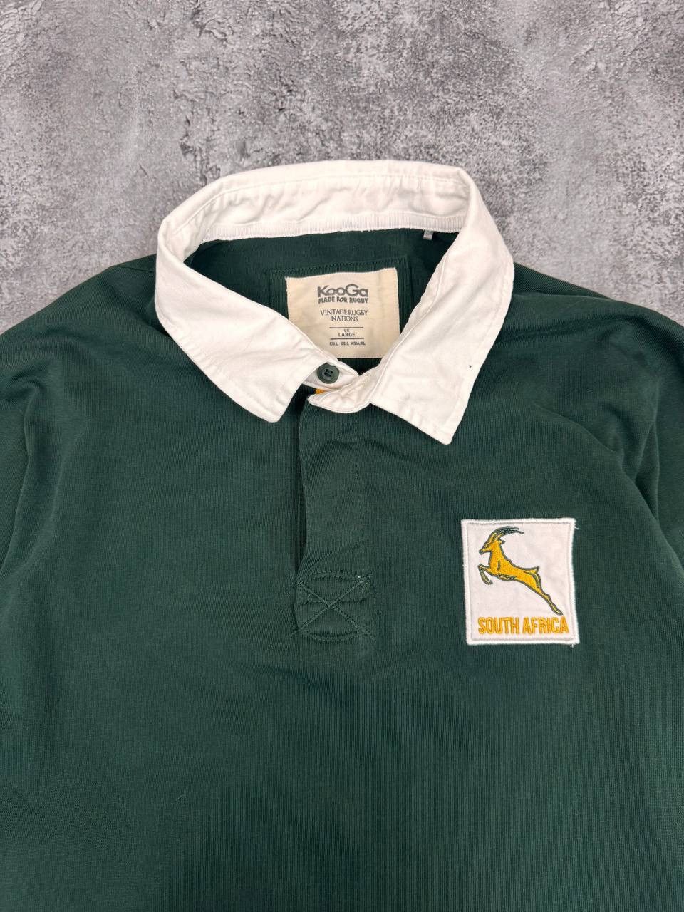 Other Kooga Men Vintage Rugby Shirt Long Sleeve Green Size L Size US L / EU 52-54 / 3 - 3 Thumbnail