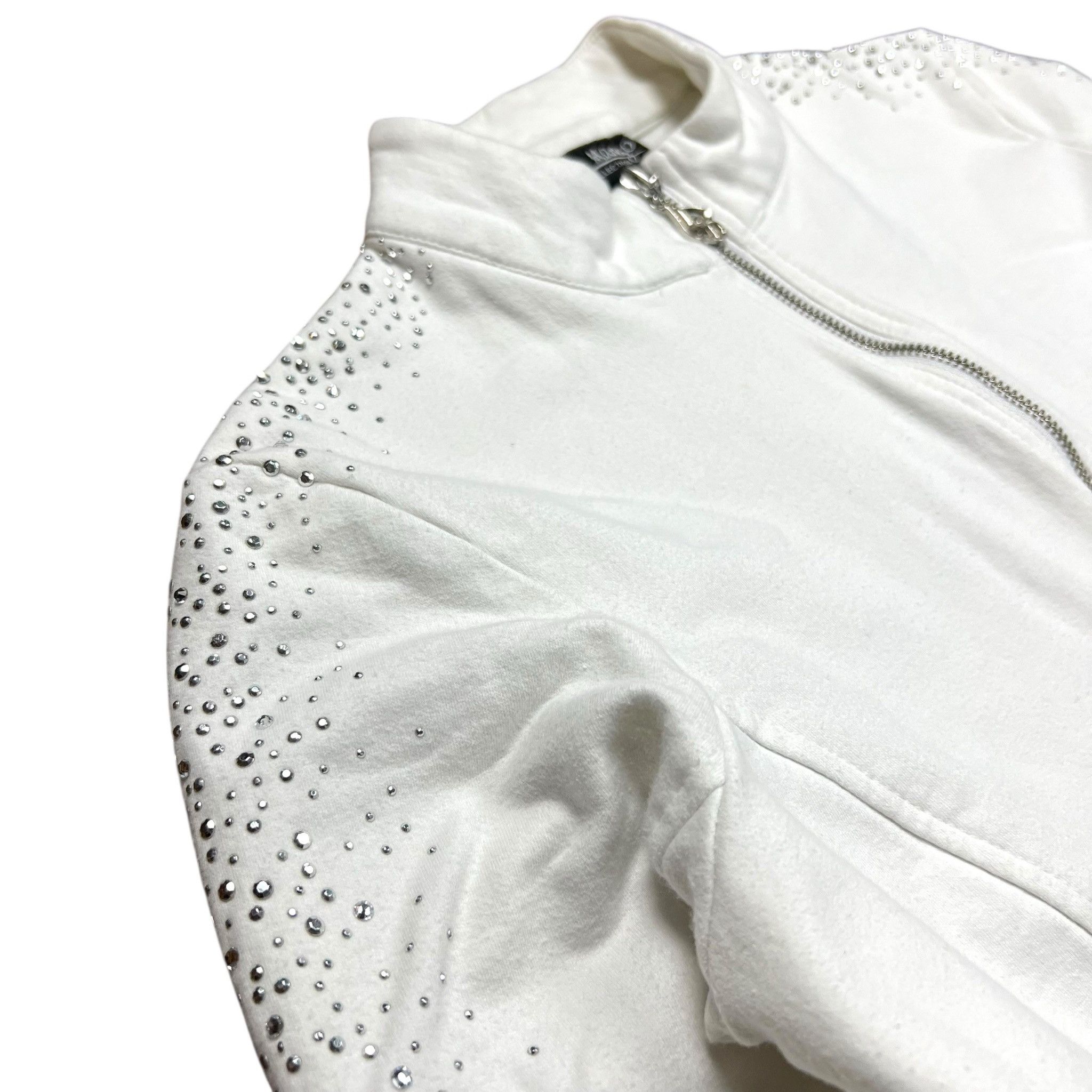 Vintage Y2K Tango Mango Rhinestone Zip-up Sweater - L Size L / US 10 / IT 46 - 3 Thumbnail