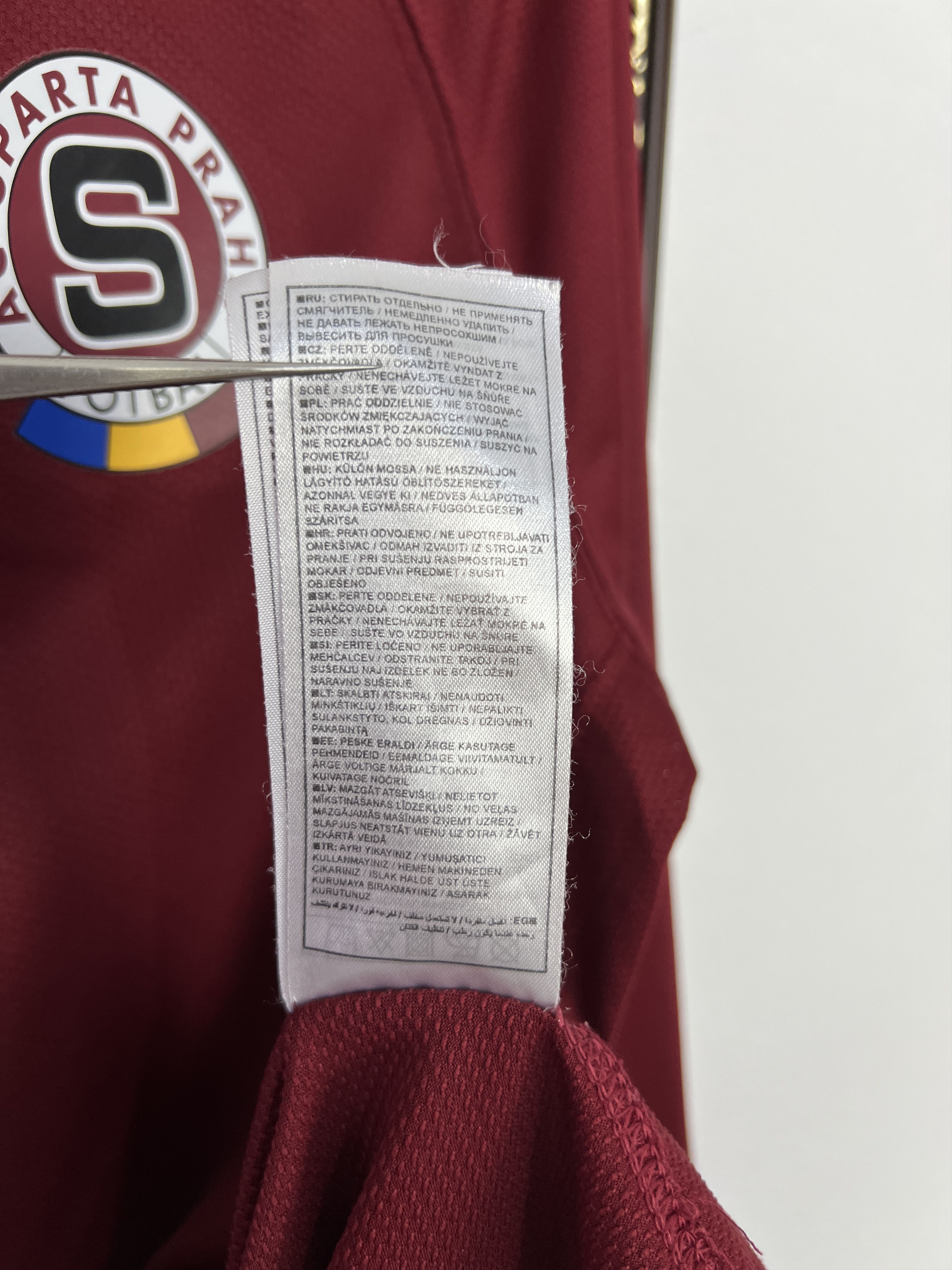 Nike Sparta Praha football Shirt 2008 Soccer Nike Long Sleeve Size US S / EU 44-46 / 1 - 10 Thumbnail