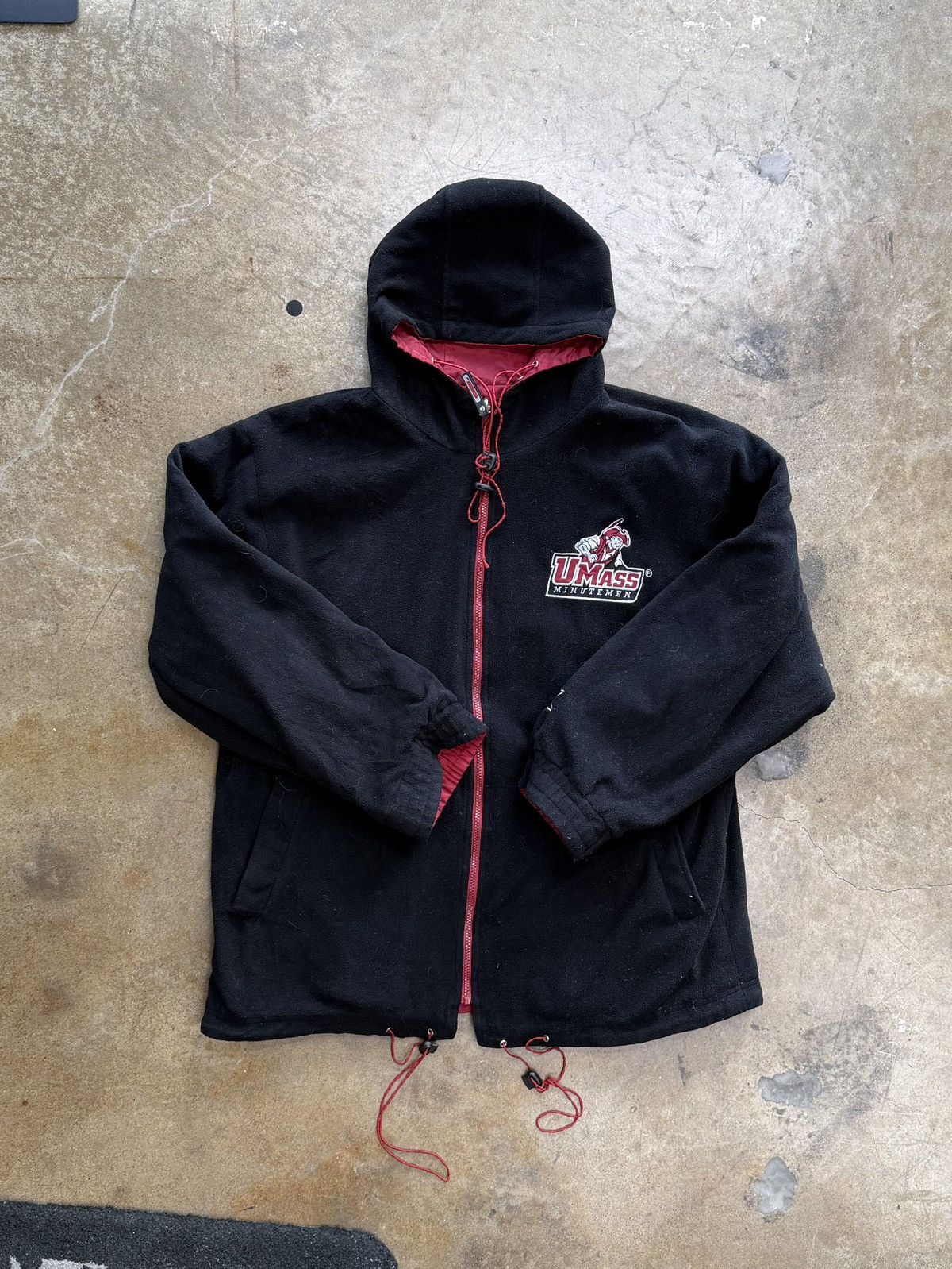 Vintage Vintage UMass Colosseum Reversible College Jacket XXL Size US XXL / EU 58 / 5 - 8 Thumbnail