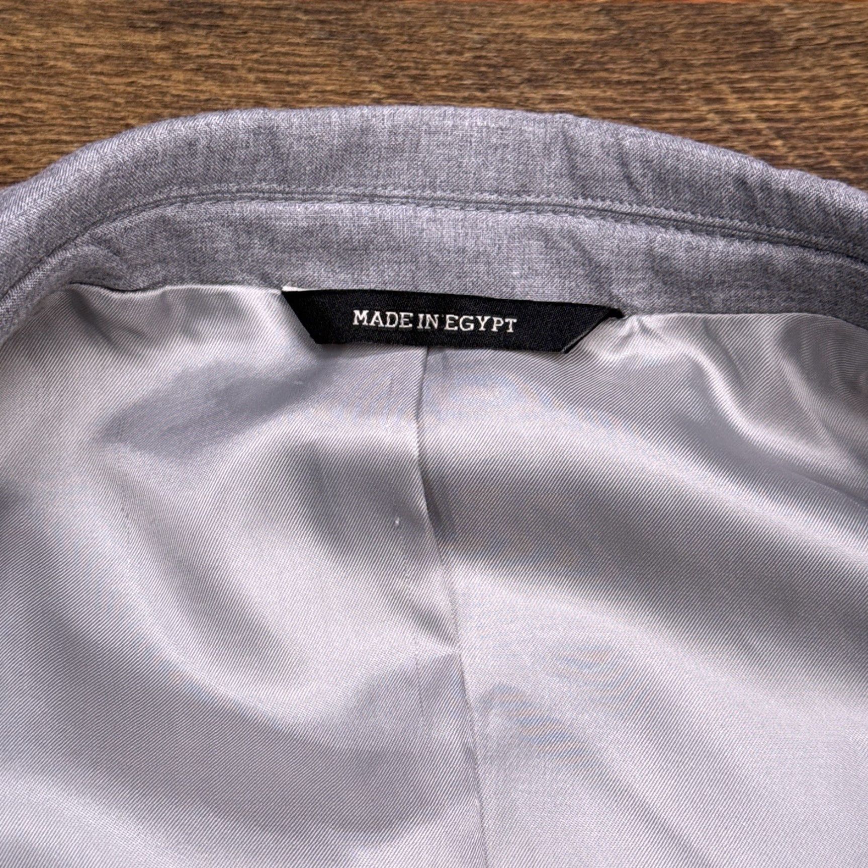Banana Republic Banana Republic Blazer Suit Jacket 40R Slim Single-Breasted Notch Gray Size 40R - 5 Thumbnail