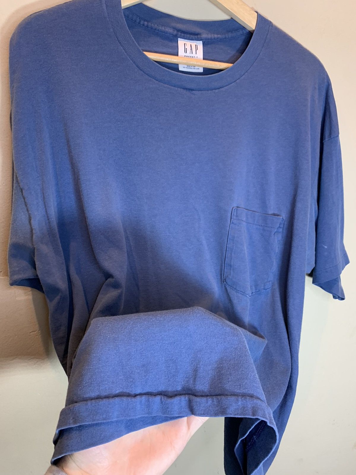 Gap *RARE* Vintage 90’s Single Stitch USA-Made Gap Pocket Shirt Size US XL / EU 56 / 4 - 4 Thumbnail