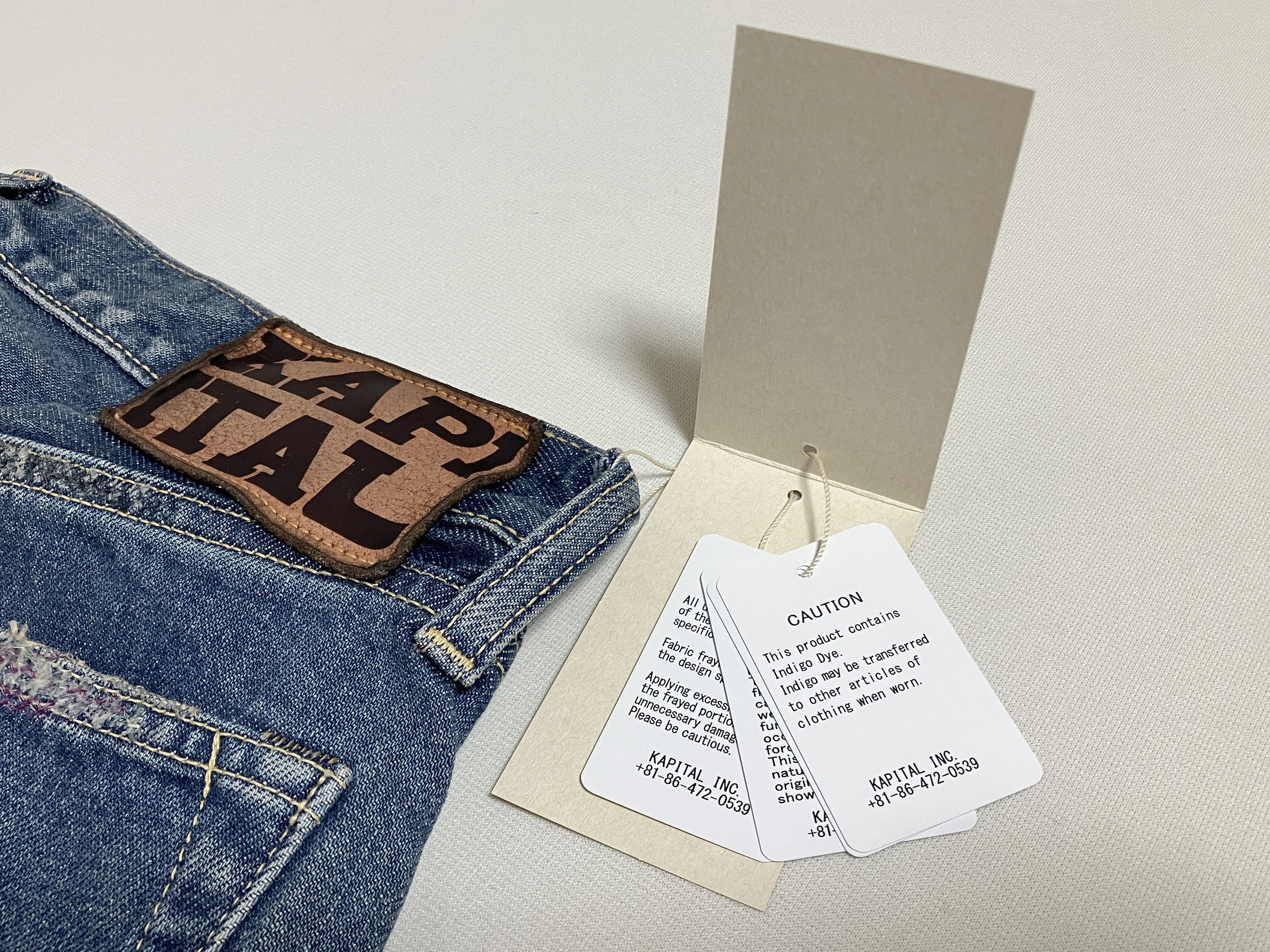 Kapital KAPITAL 14oz Denim 5P pants monkey cisco Dixie Remake new 32 Size US 32 / EU 48 - 11 Thumbnail