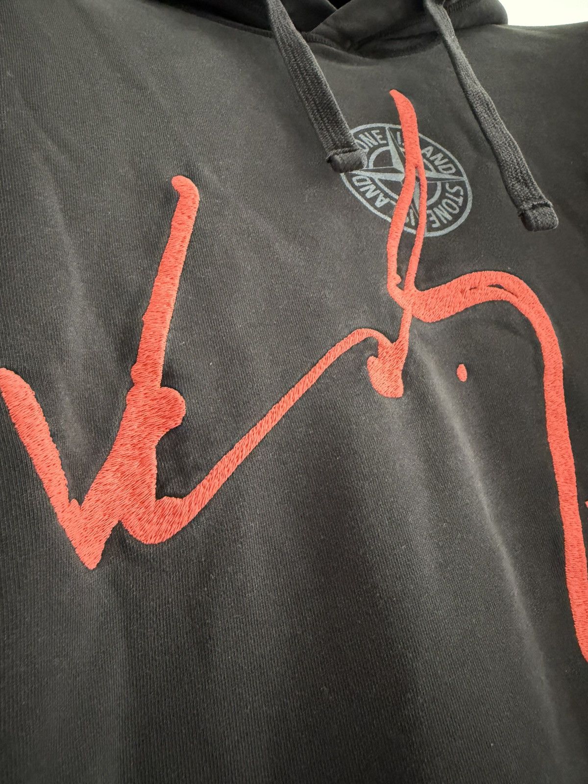 Stone Island Stone Island Embroidery Hoodie Size US XL / EU 56 / 4 - 7 Thumbnail