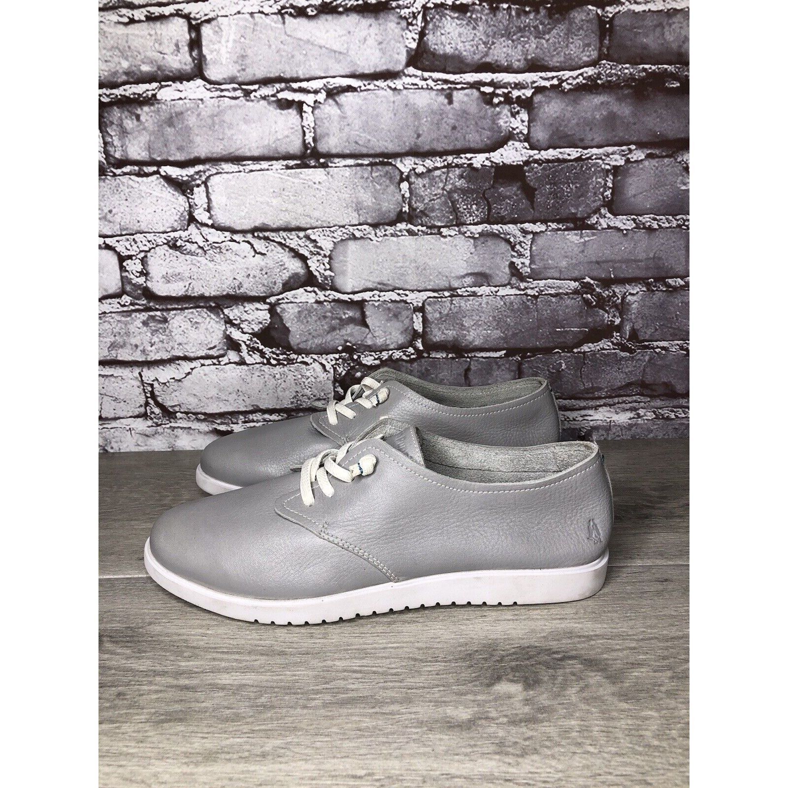 Hush Puppies Hush Puppies Bounce Plus Gray Leather Lightweight Sneakers W Size US 12 / IT 42 - 7 Thumbnail