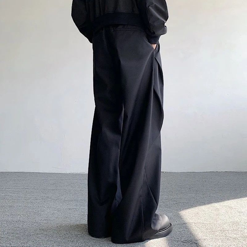 Japanese Brand × Vintage Retro fashion back buckle wrap casual pants Size US 33 - 4 Thumbnail