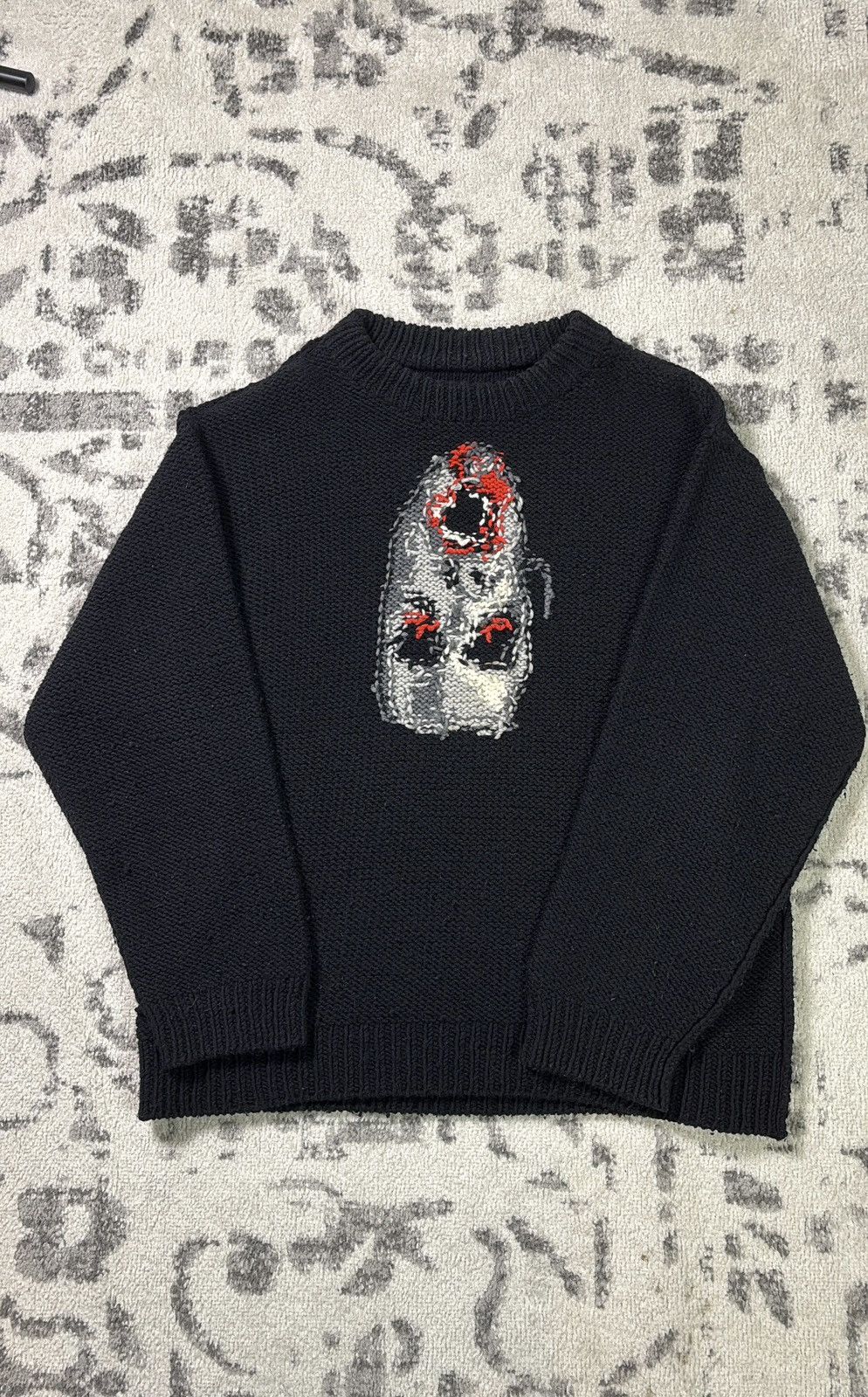Doublet Doublet FW19 Hand-knit Jacquard Sweater Size US M / EU 48-50 / 2 - 1 Thumbnail