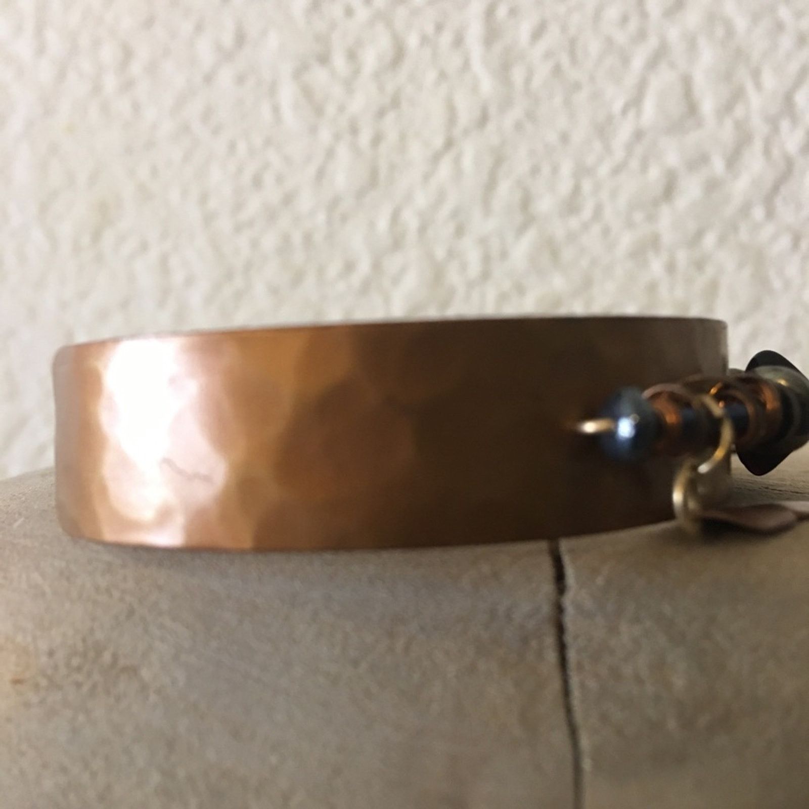 Handmade Vintage Holly Yashi Handmade Copper Cuff Bracelet Size ONE SIZE - 4 Thumbnail