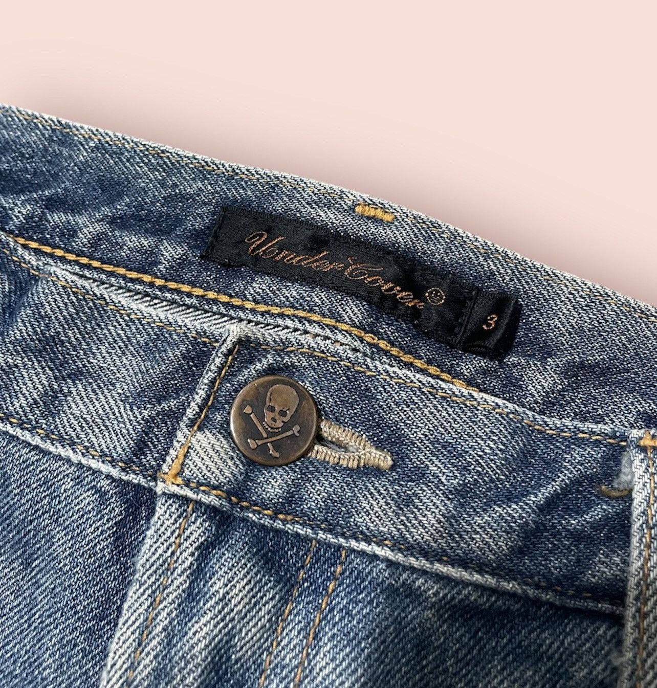 Undercover Undercover SS05 But Beautiful “Graffiti Patch” Denim Size US 31 - 3 Thumbnail