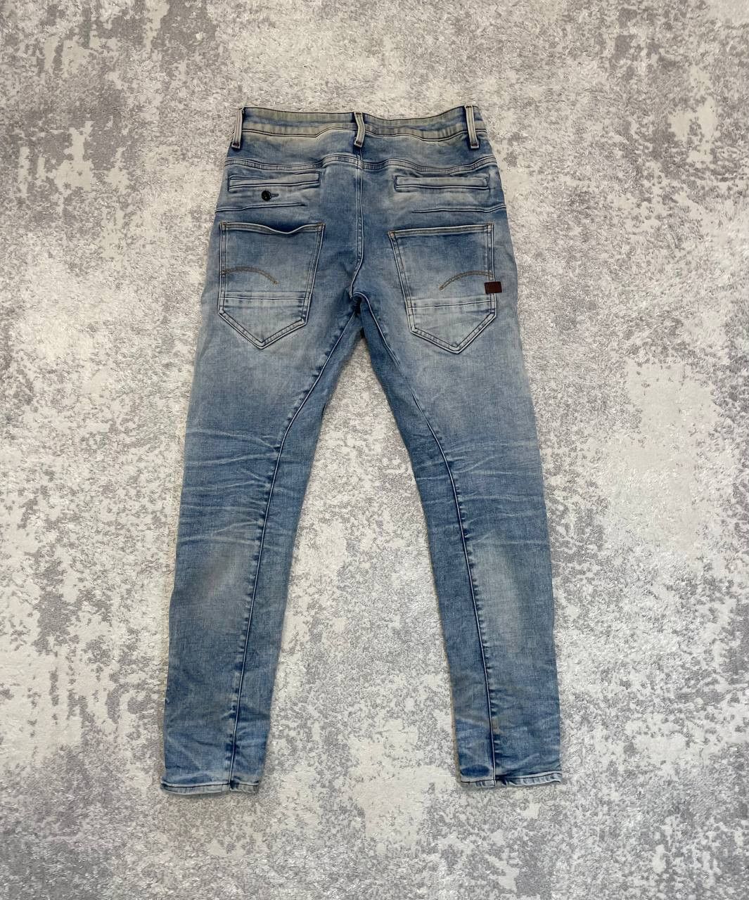 G-Star G-Star RAW Men’s 3D-Slim Skinny Jeans Light Wash Denim Size US 30 / EU 46 - 3 Thumbnail