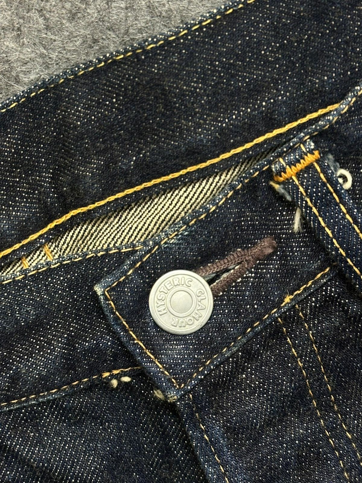 Hysteric Glamour vintage hysteric glamour dark wash selvedge denim jeans. Size US 30 / EU 46 - 9 Thumbnail